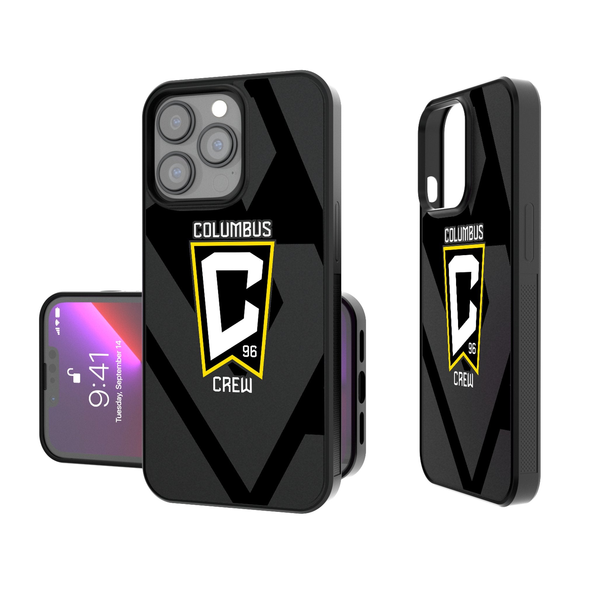 Columbus Crew  Monocolor Tilt Bump Phone Case
