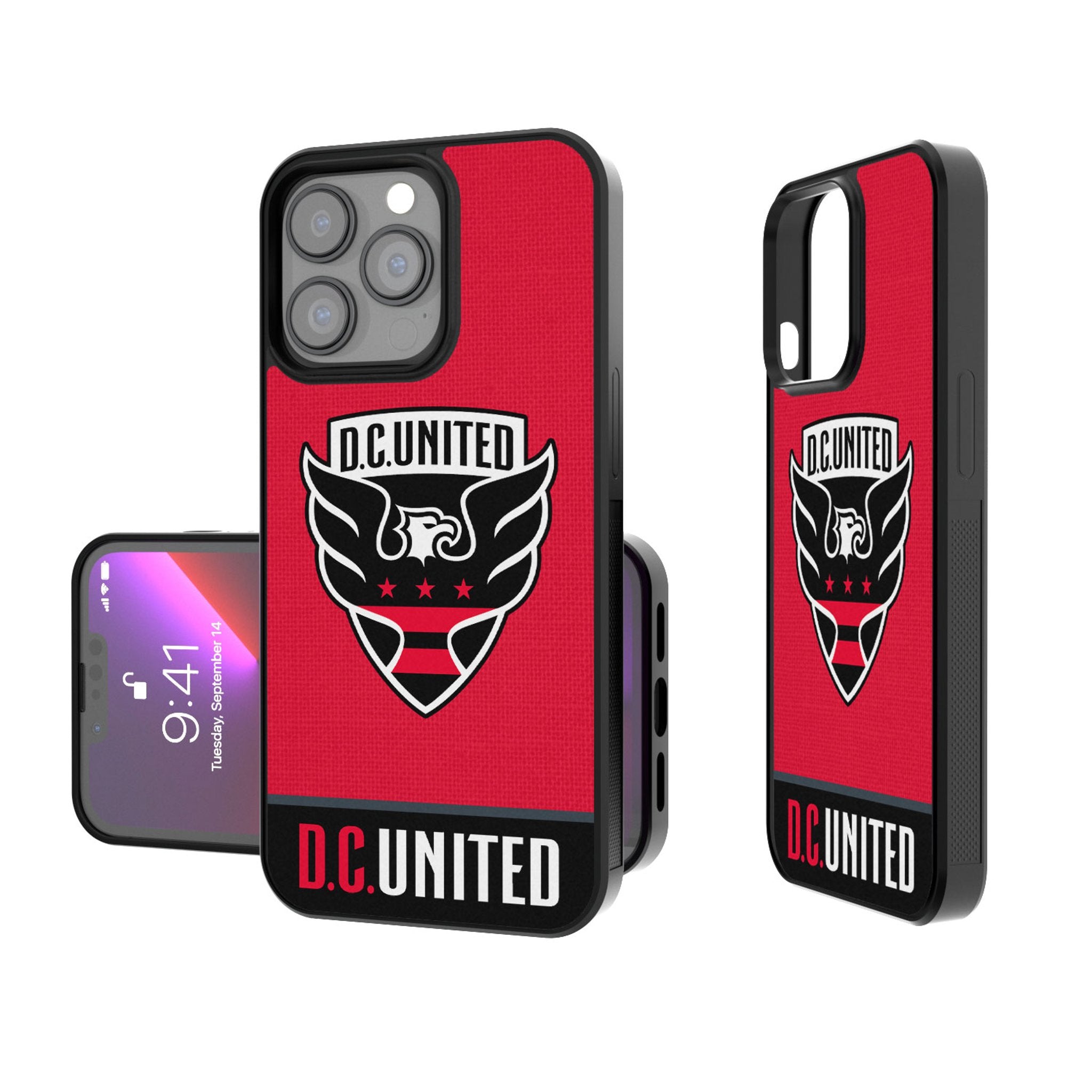 DC United  Endzone Solid Bump Phone Case 1