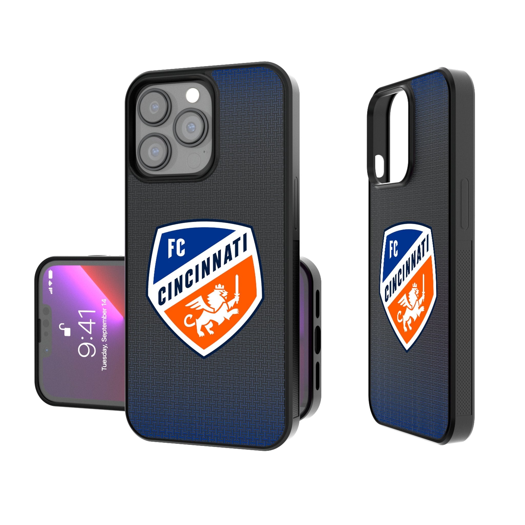 FC Cincinnati  Linen Bump Phone Case