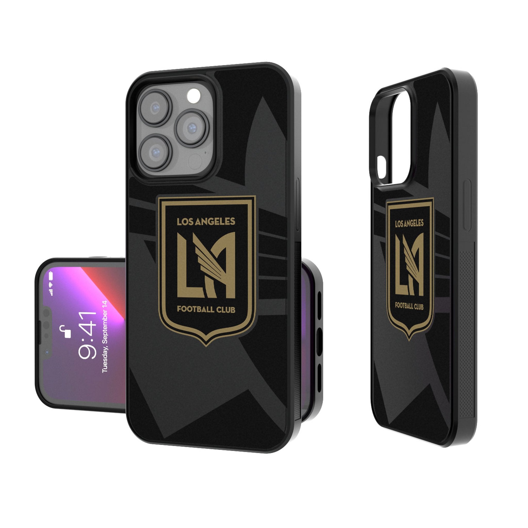 Los Angeles Football Club   Monocolor Tilt Bump Phone Case