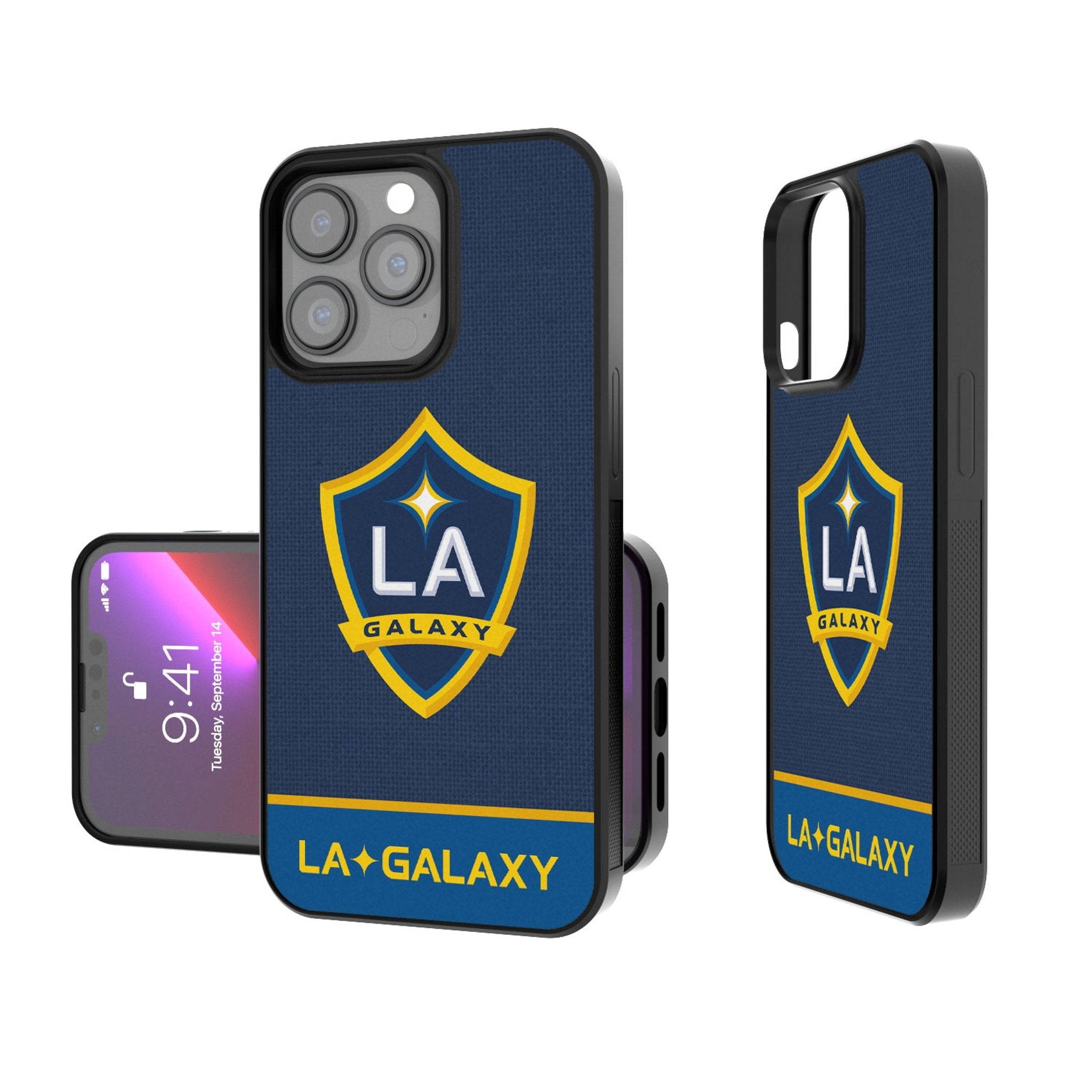 LA Galaxy  Endzone Solid Bump Phone Case