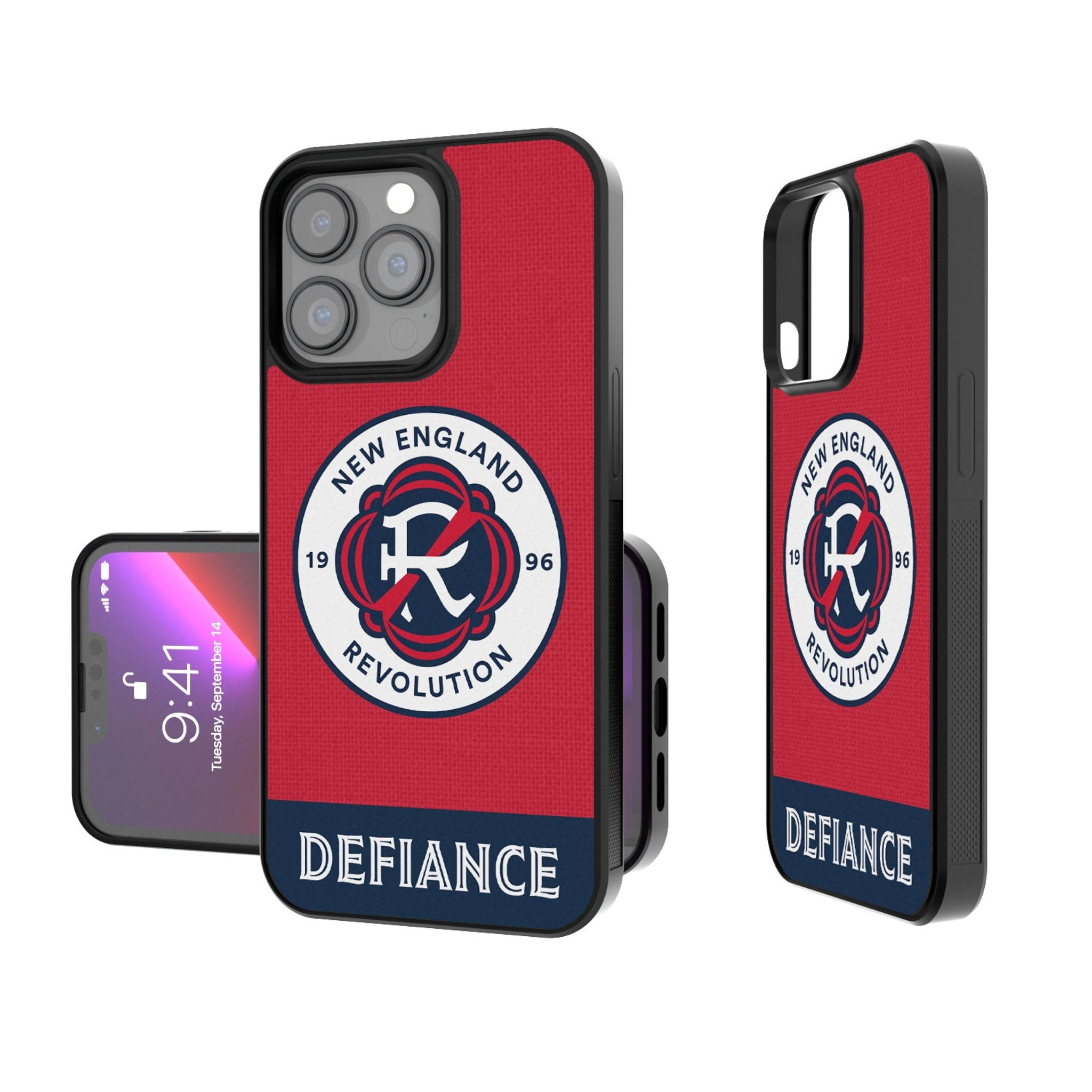 New England Revolution  Endzone Solid Bump Phone Case