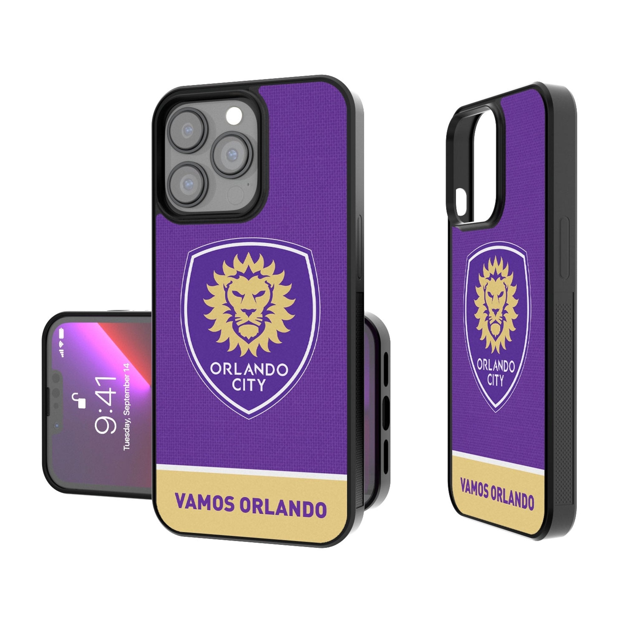 Orlando City Soccer Club  Endzone Solid Bump Phone Case