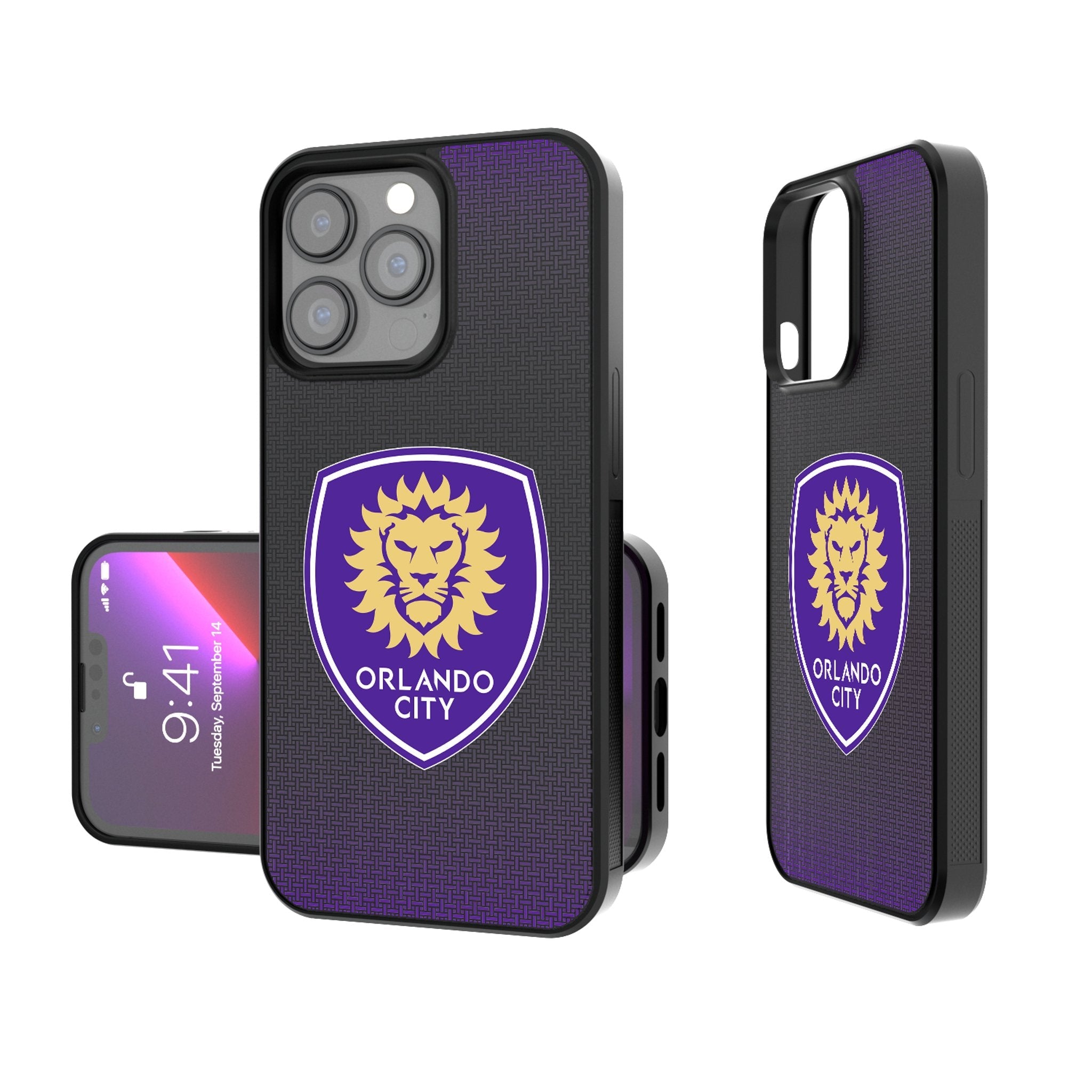 Orlando City Soccer Club  Linen Bump Phone Case