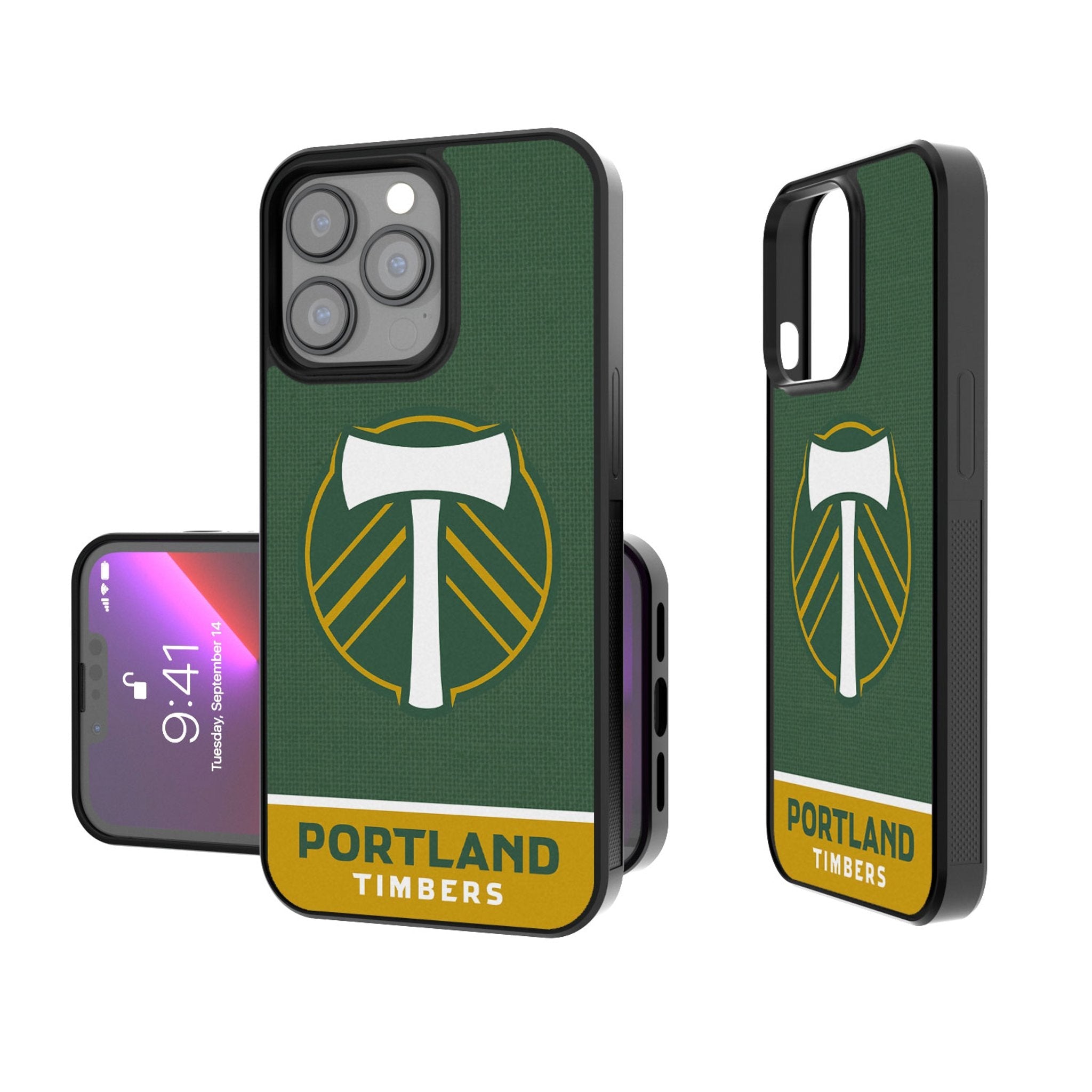 Portland Timbers   Endzone Solid Bump Phone Case