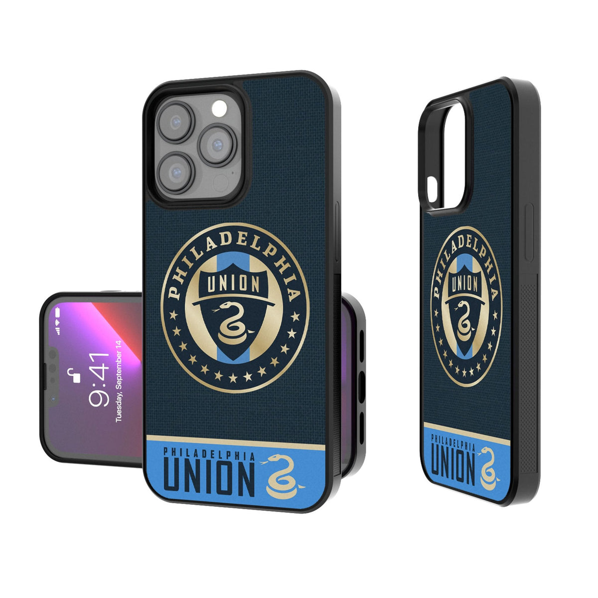Philadelphia Union   Endzone Solid Bump Phone Case