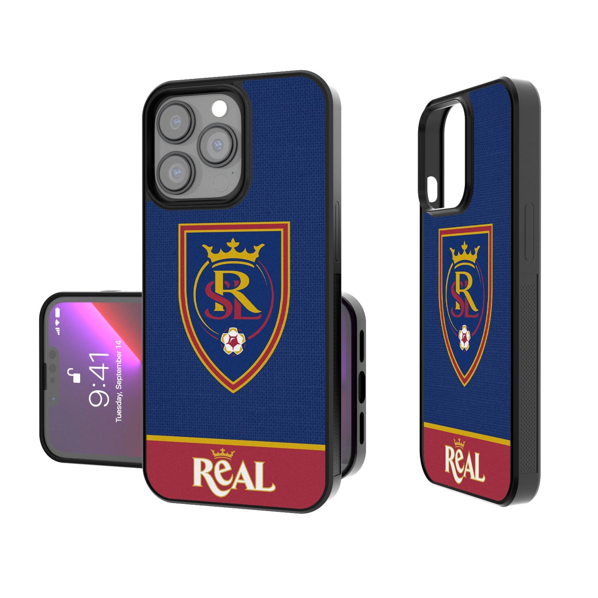 Real Salt Lake   Endzone Solid Bump Phone Case