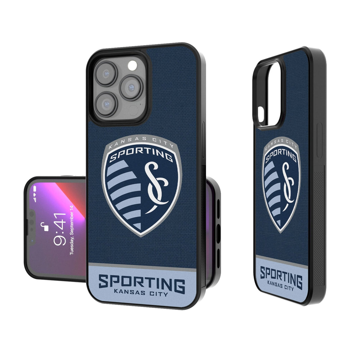 Sporting Kansas City   Endzone Solid Bump Phone Case 1