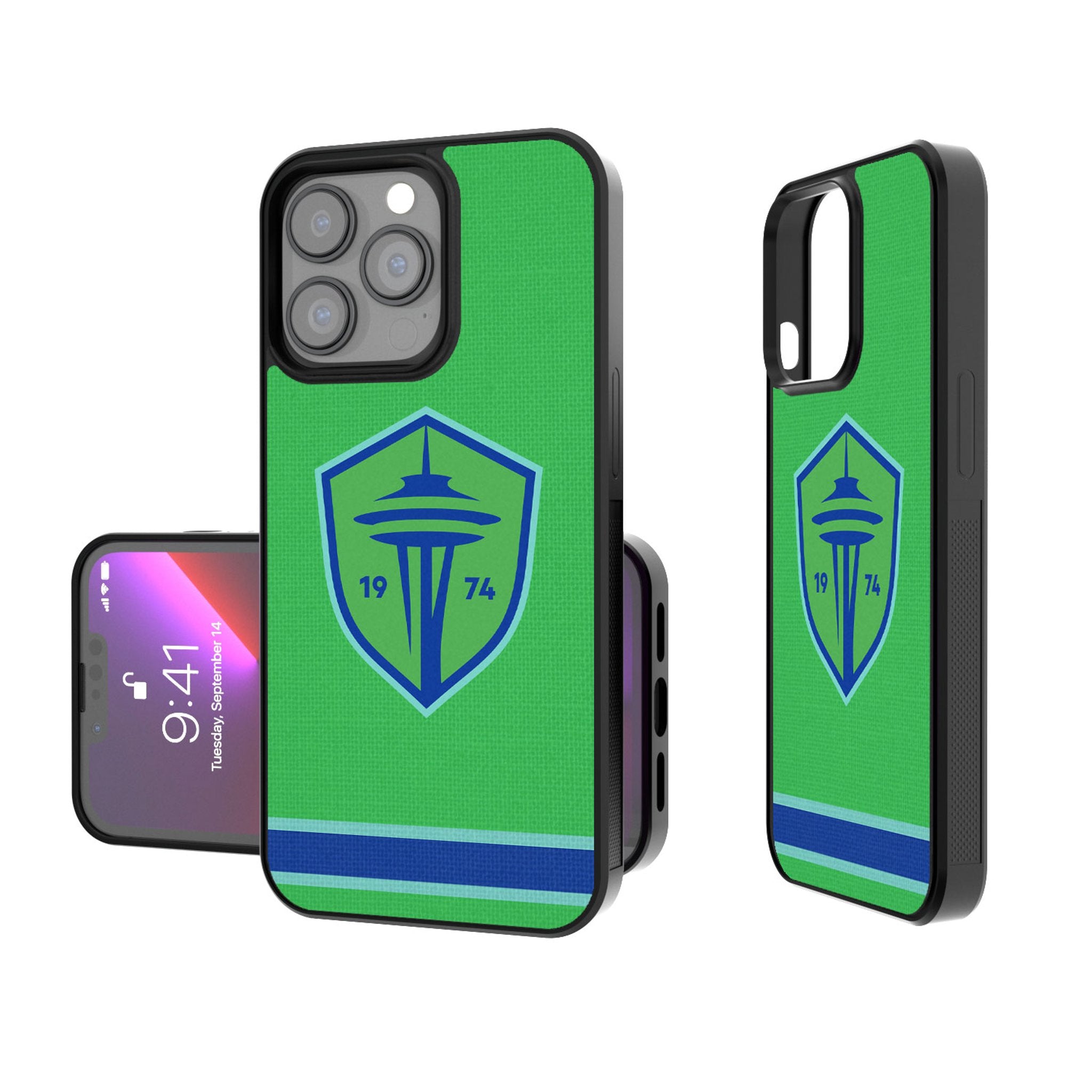 Seattle Sounders FC   Stripe Bump Phone Case