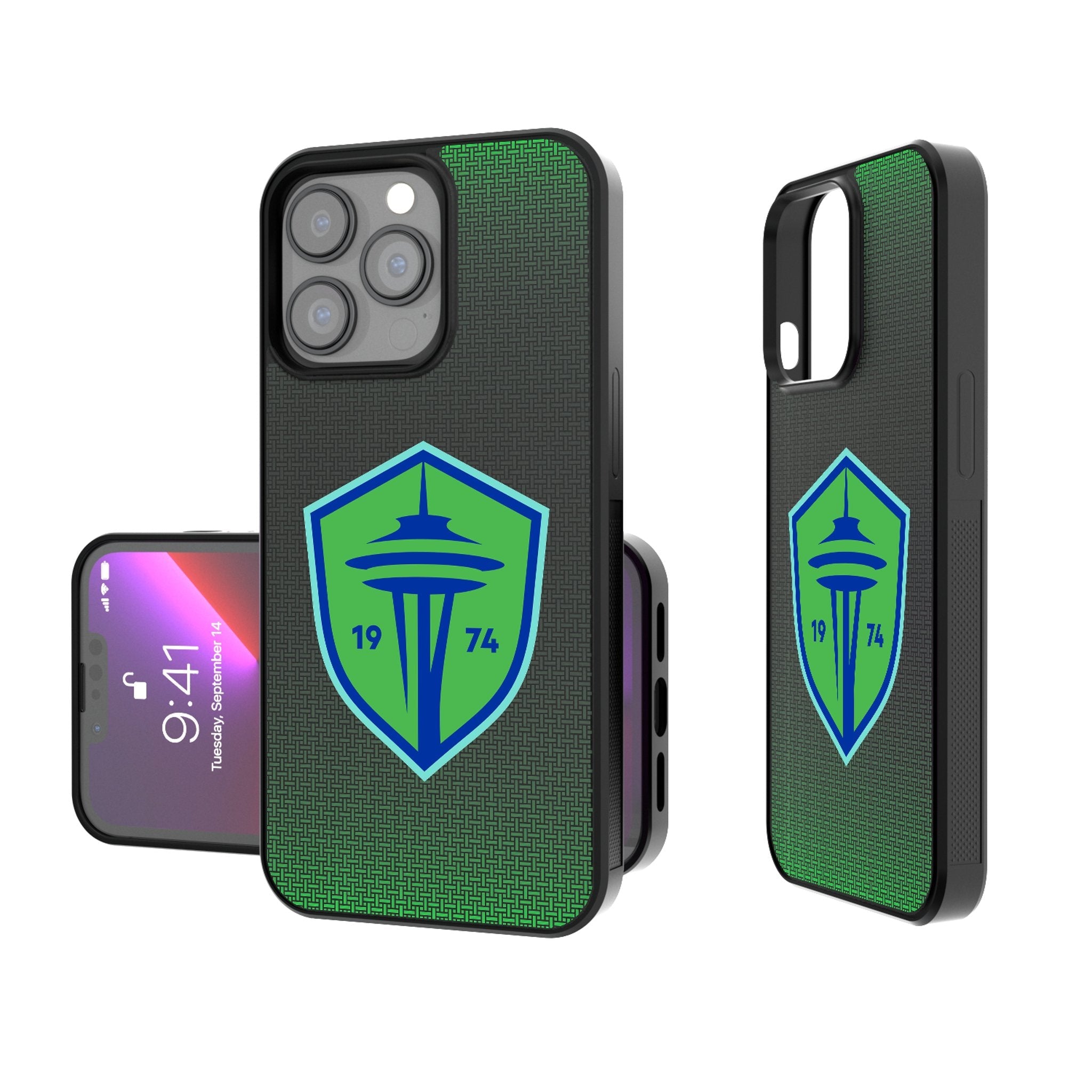 Seattle Sounders FC   Linen Bump Phone Case 1