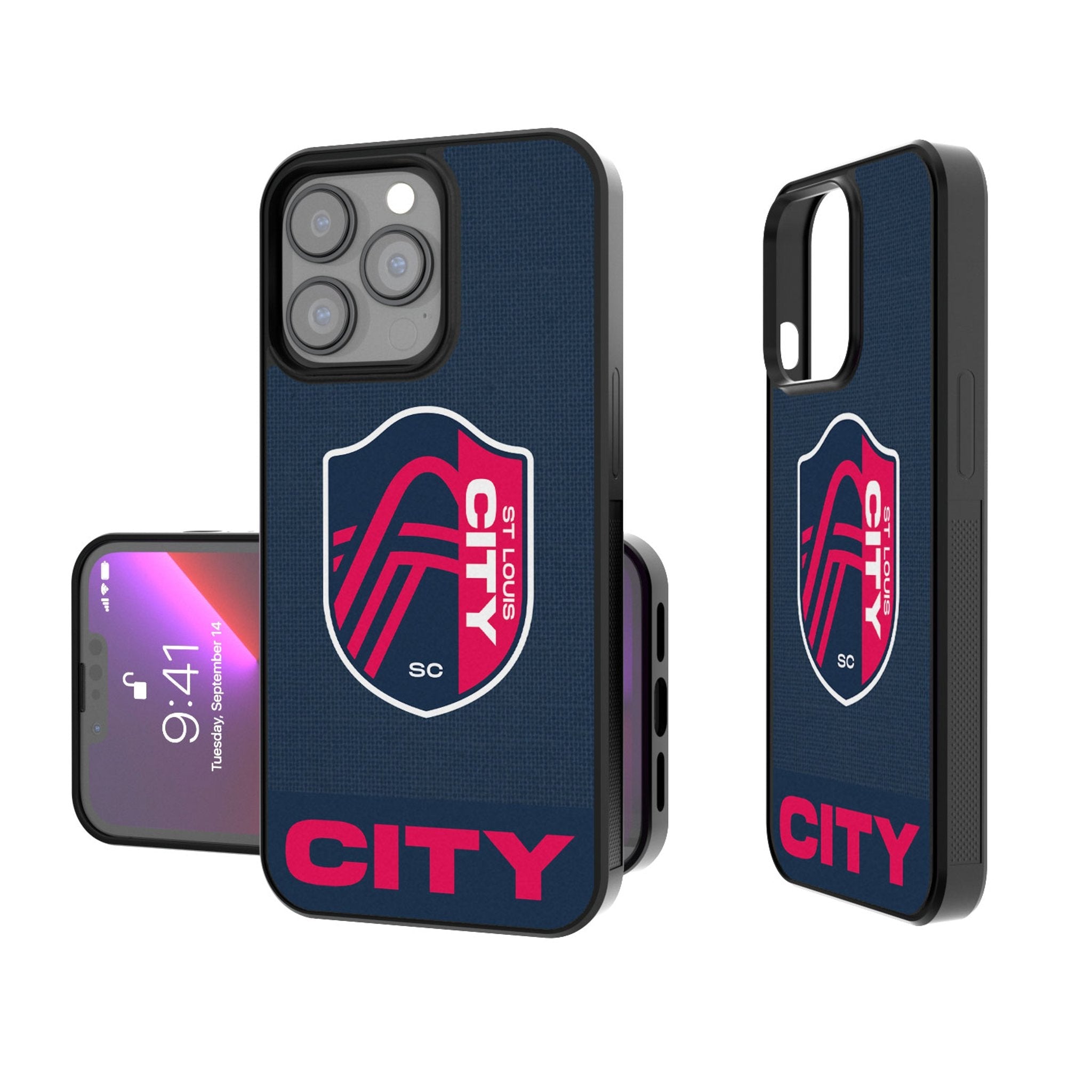 St. Louis CITY SC  Endzone Solid Bump Phone Case 1