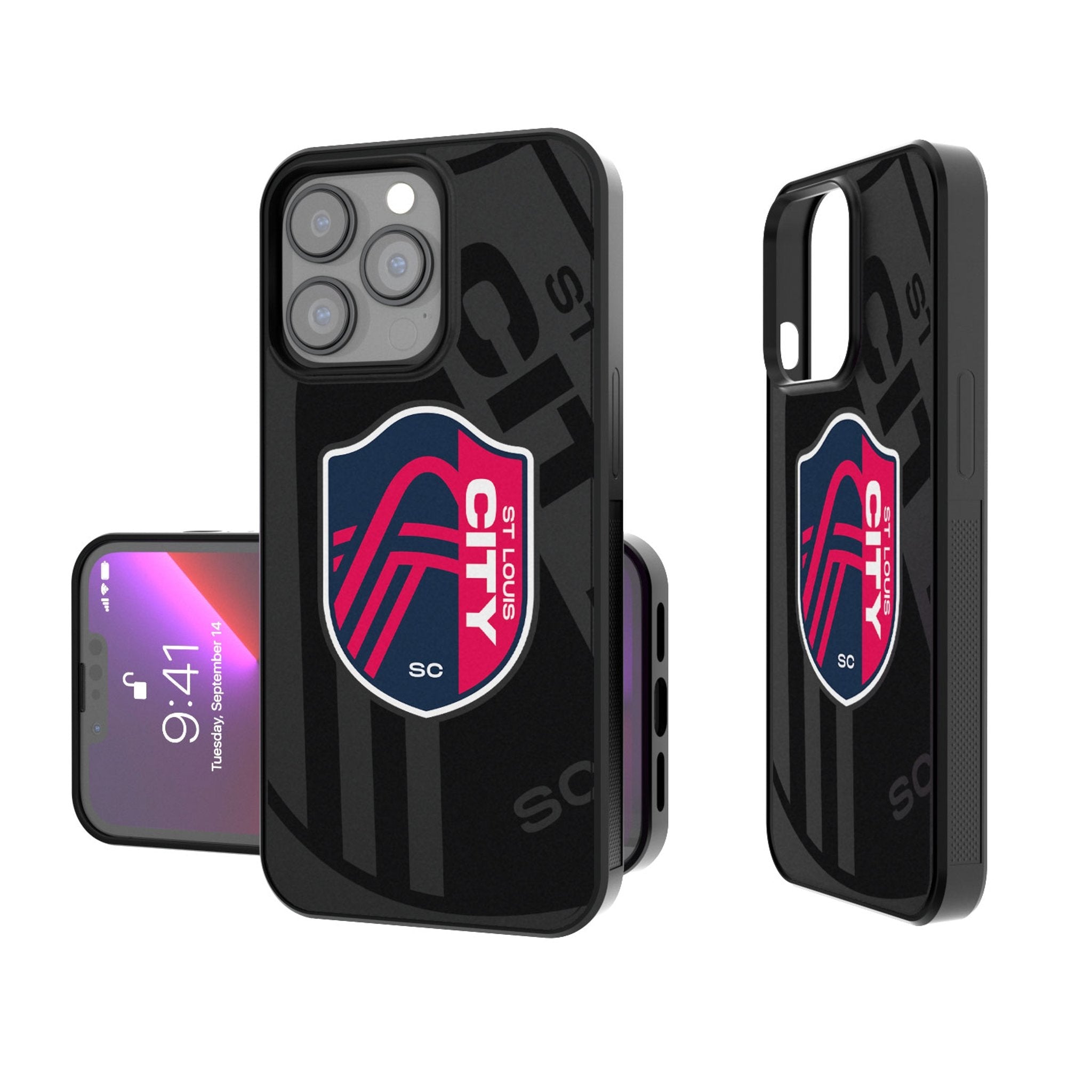 St. Louis CITY SC  Monocolor Tilt Bump Phone Case