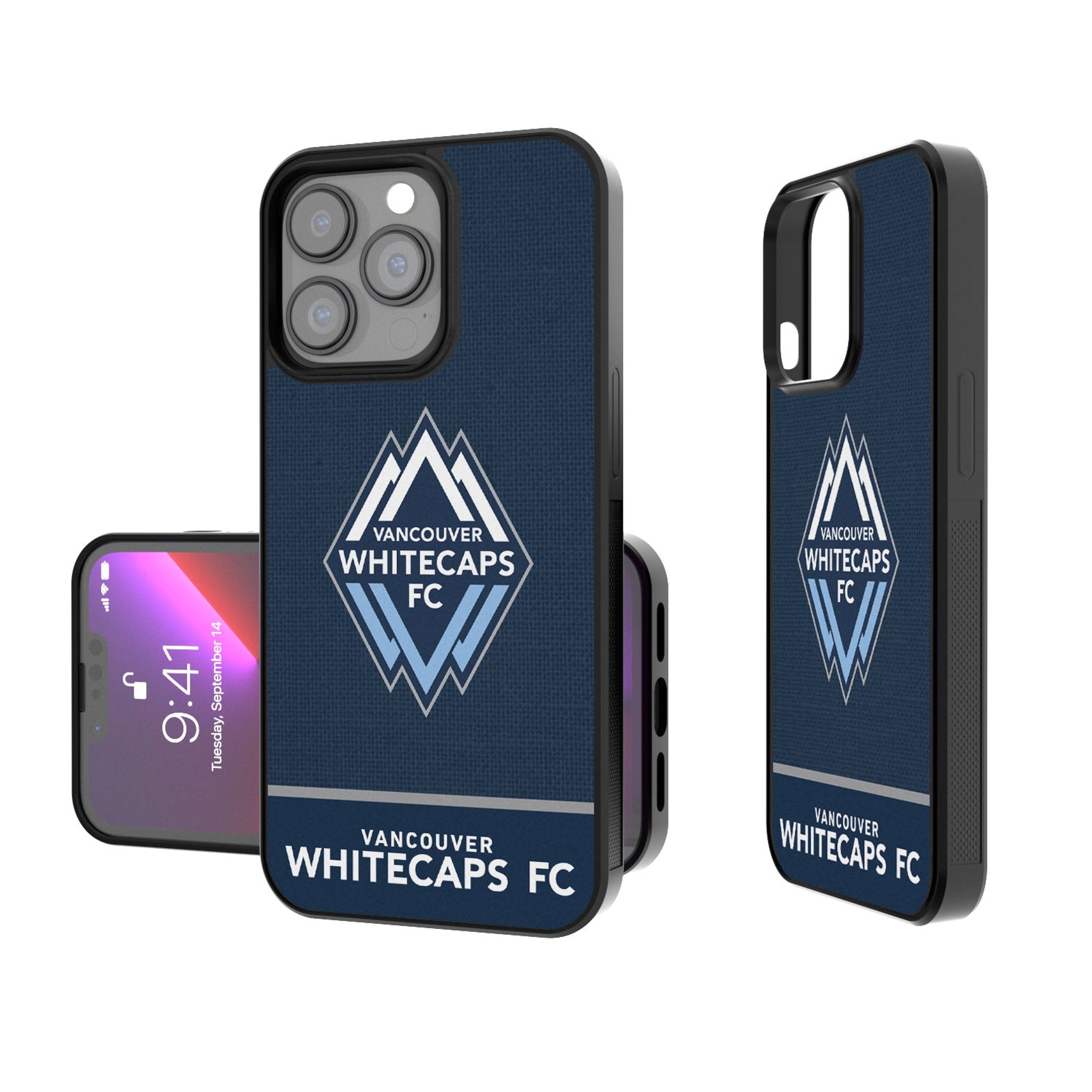Vancouver Whitecaps   Endzone Solid Bump Phone Case