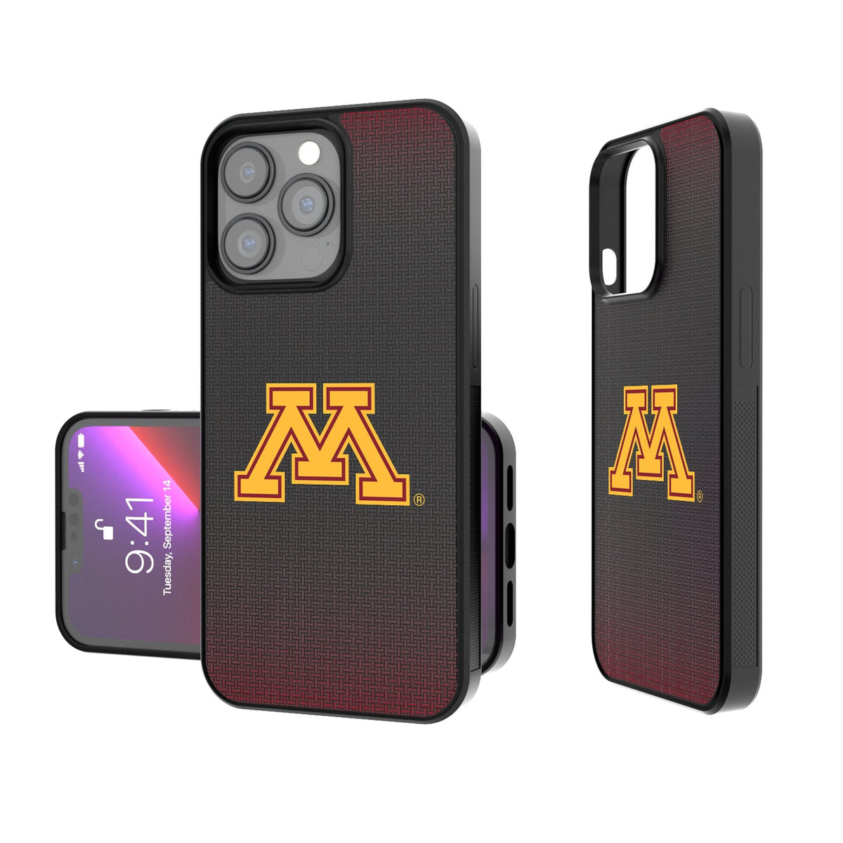 University of Minnesota Golden Gophers Linen Bump Phone Case