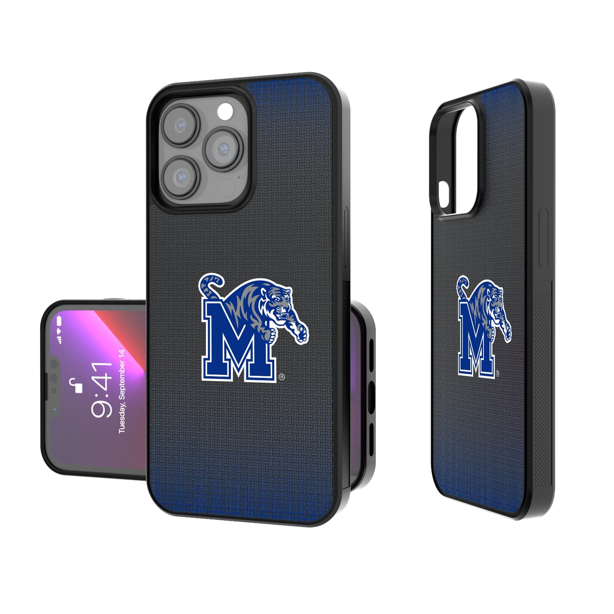 University of Memphis Tigers Linen Bump Phone Case