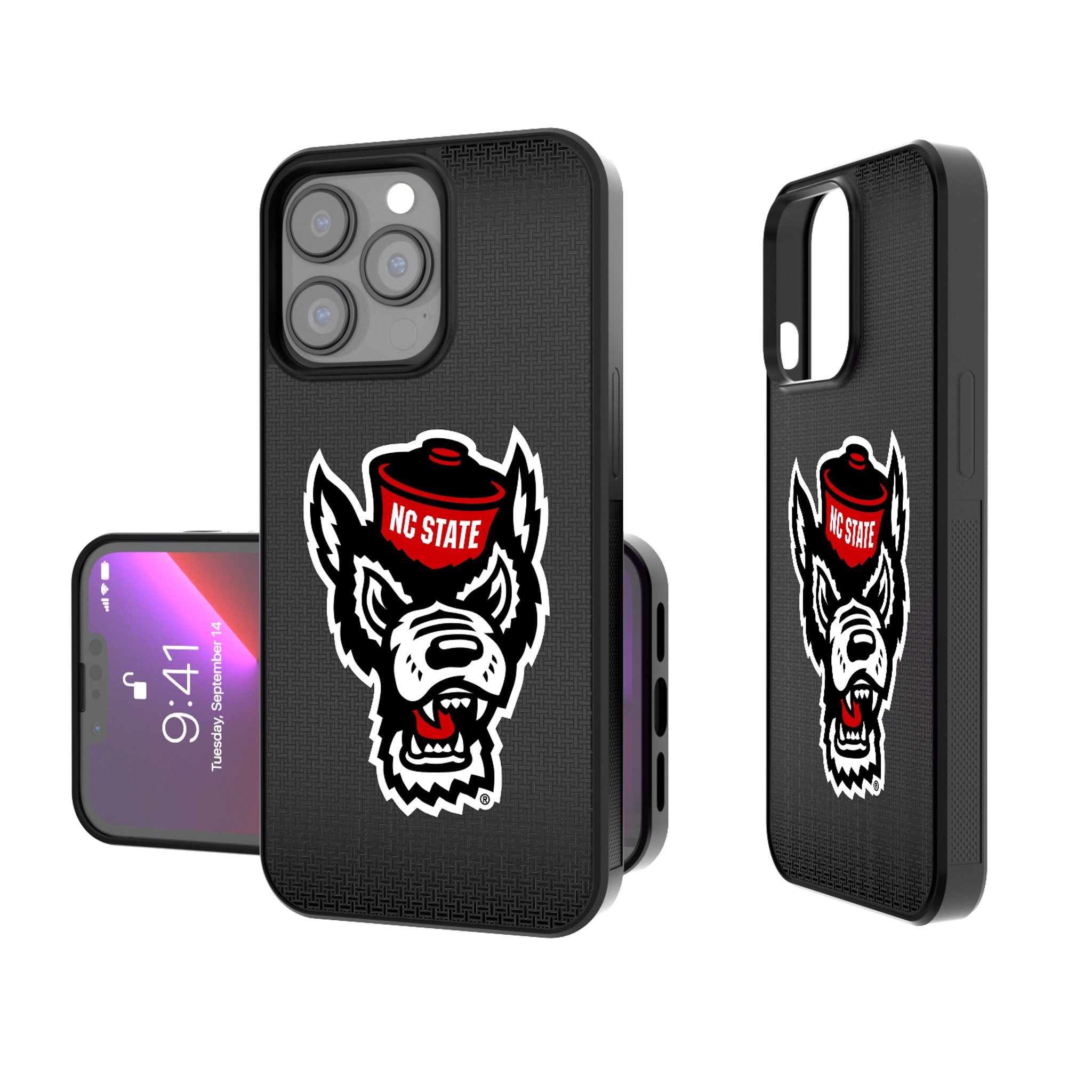 North Carolina State University Wolfpack Linen Bump Phone Case
