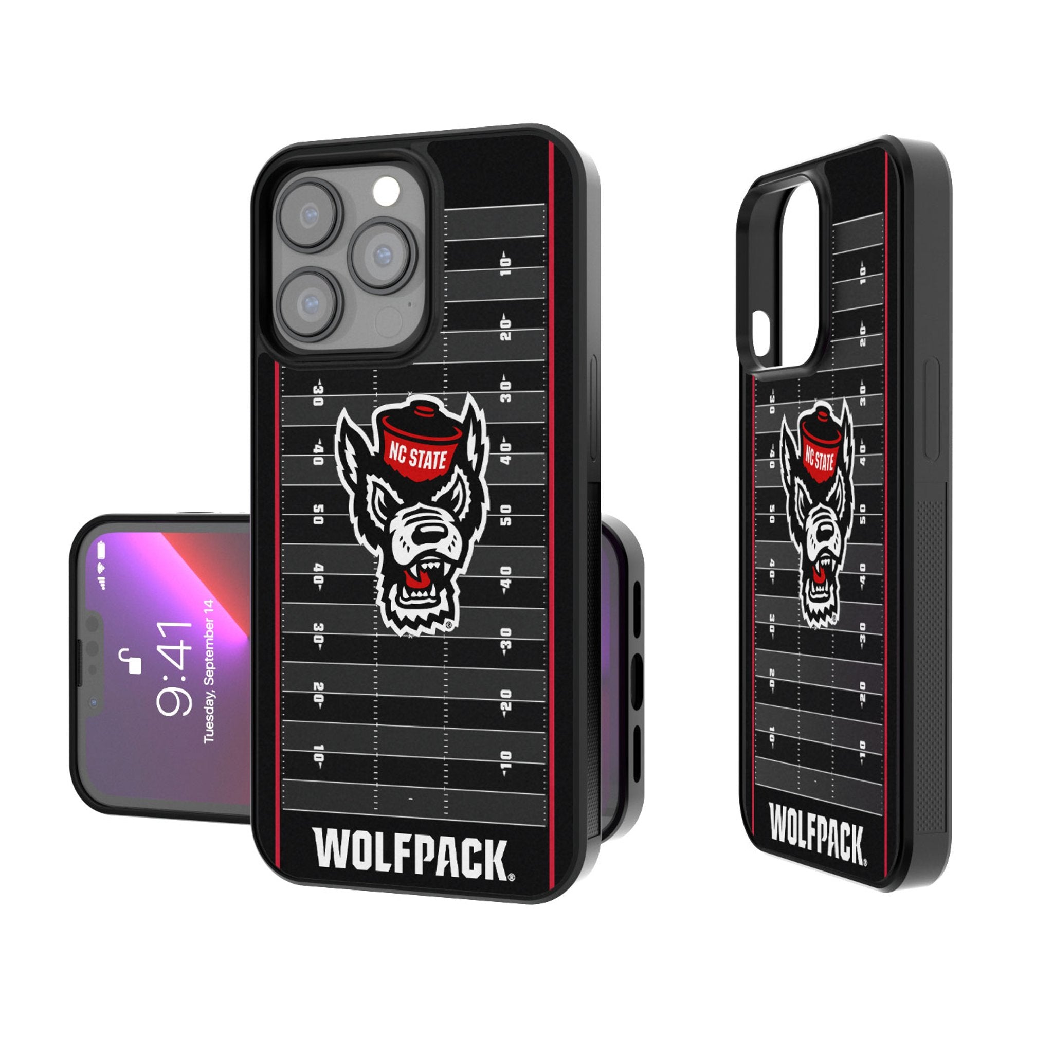 North Carolina State University Wolfpack Field Bump Phone Case
