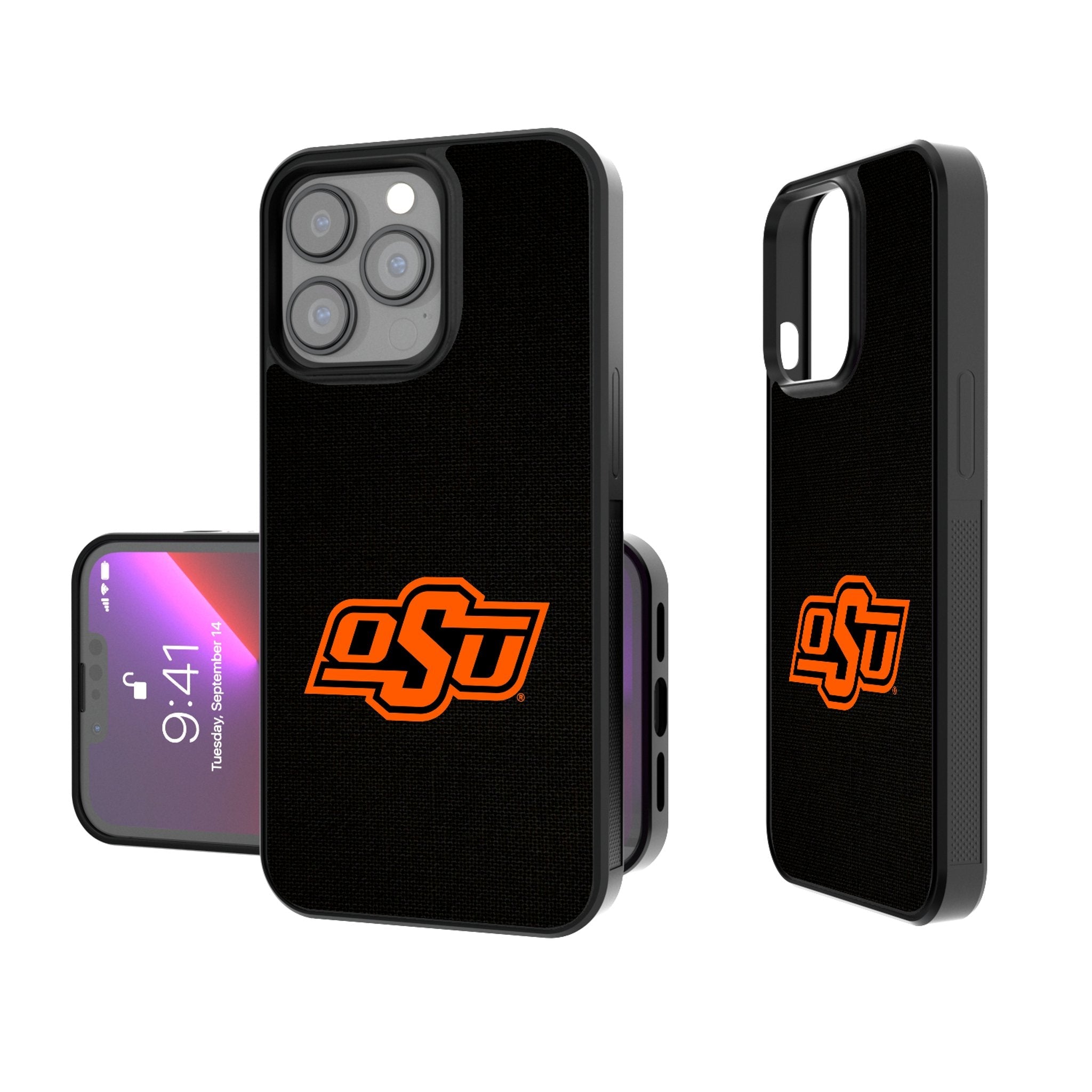 Oklahoma State University Cowboys Solid Bump Phone Case