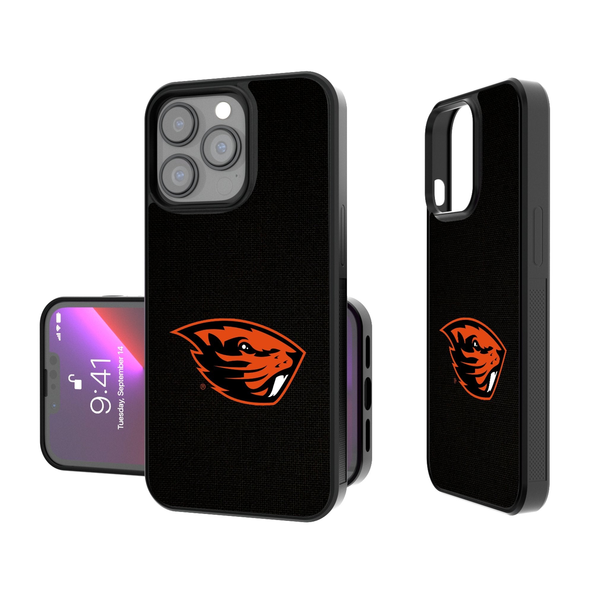 Oregon State University Beavers Solid Bump Phone Case