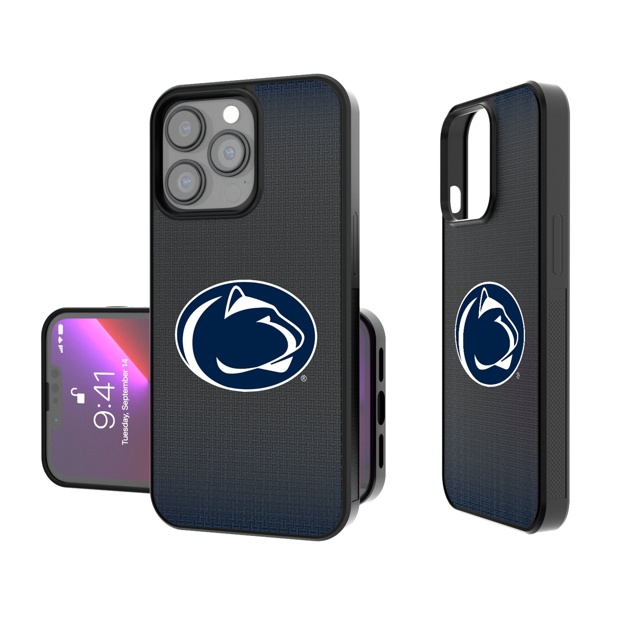 Pennsylvania State University Nittany Lions Linen Bump Phone Case 1