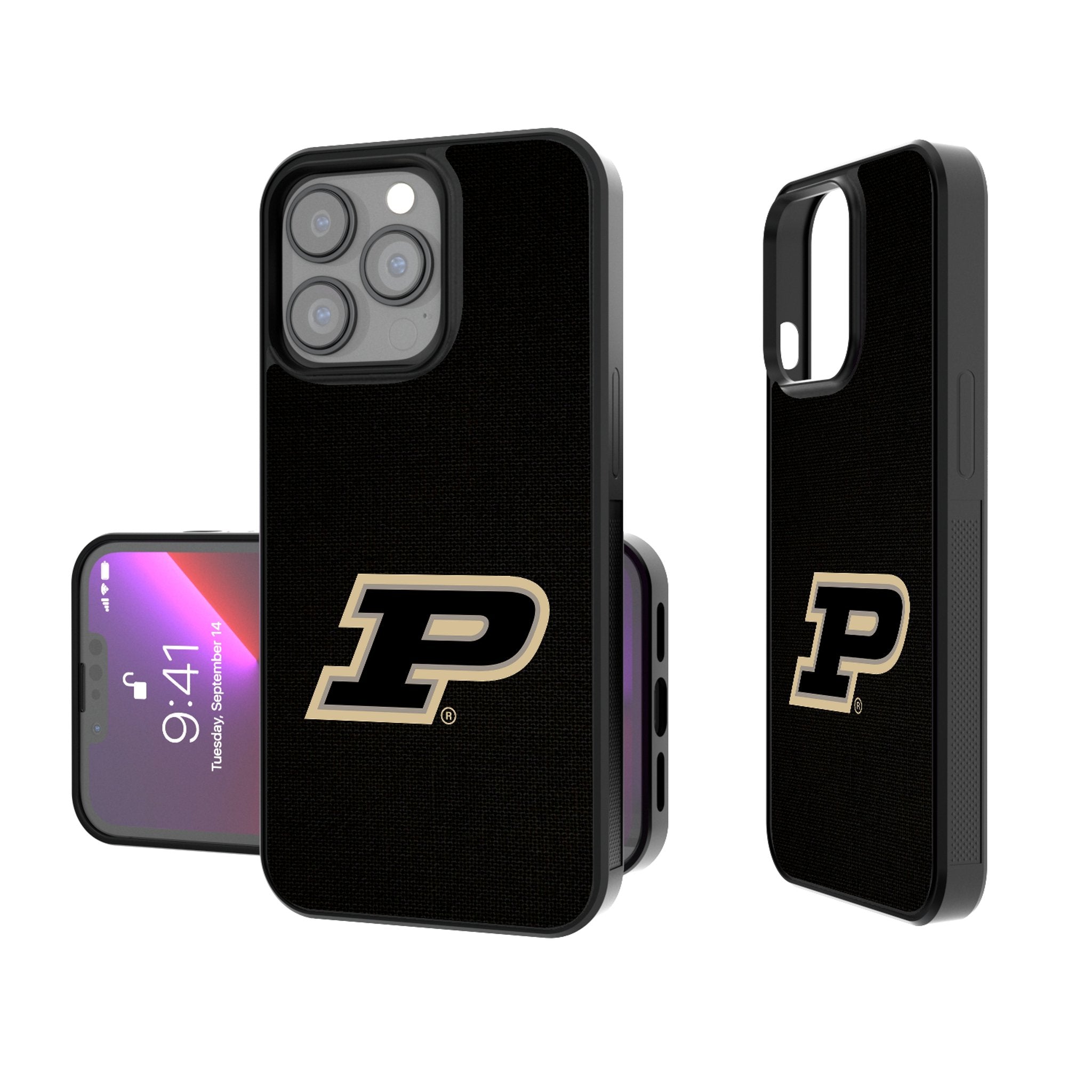 Purdue University Boilermakers Solid Bump Phone Case 1