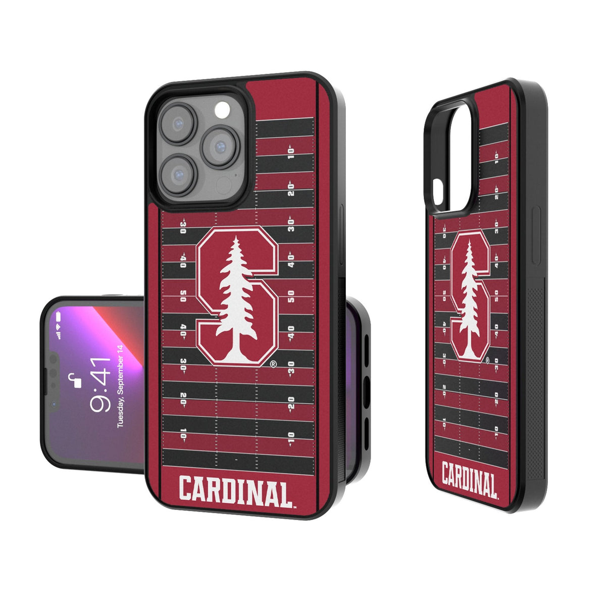 Stanford University Cardinal Field Bump Phone Case
