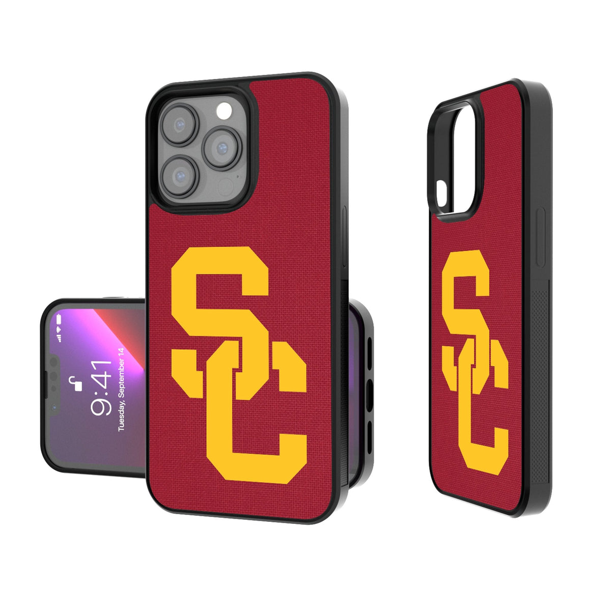 University of Southern California Trojans Solid Bump Phone Case