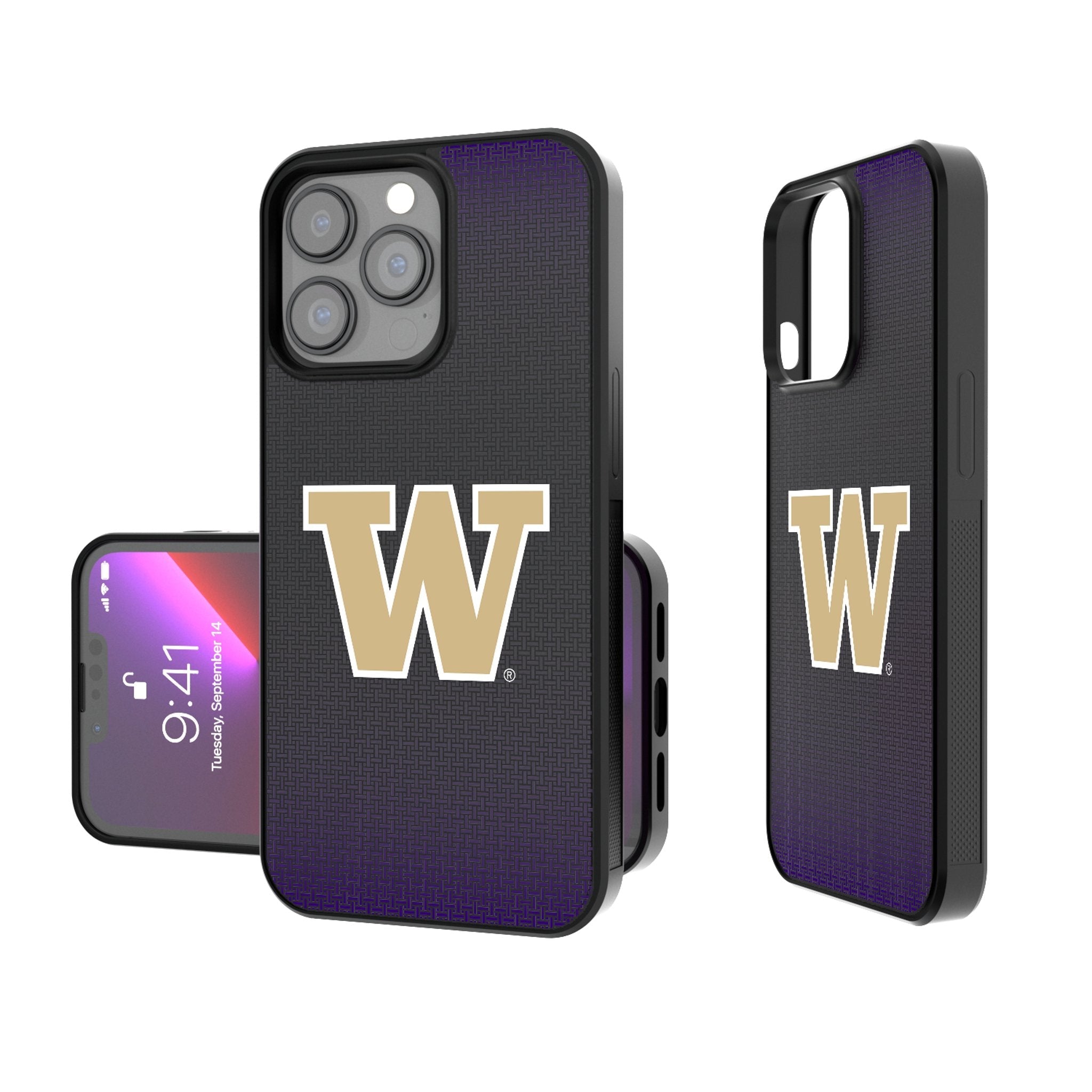 University of Washington Huskies Linen Bump Phone Case