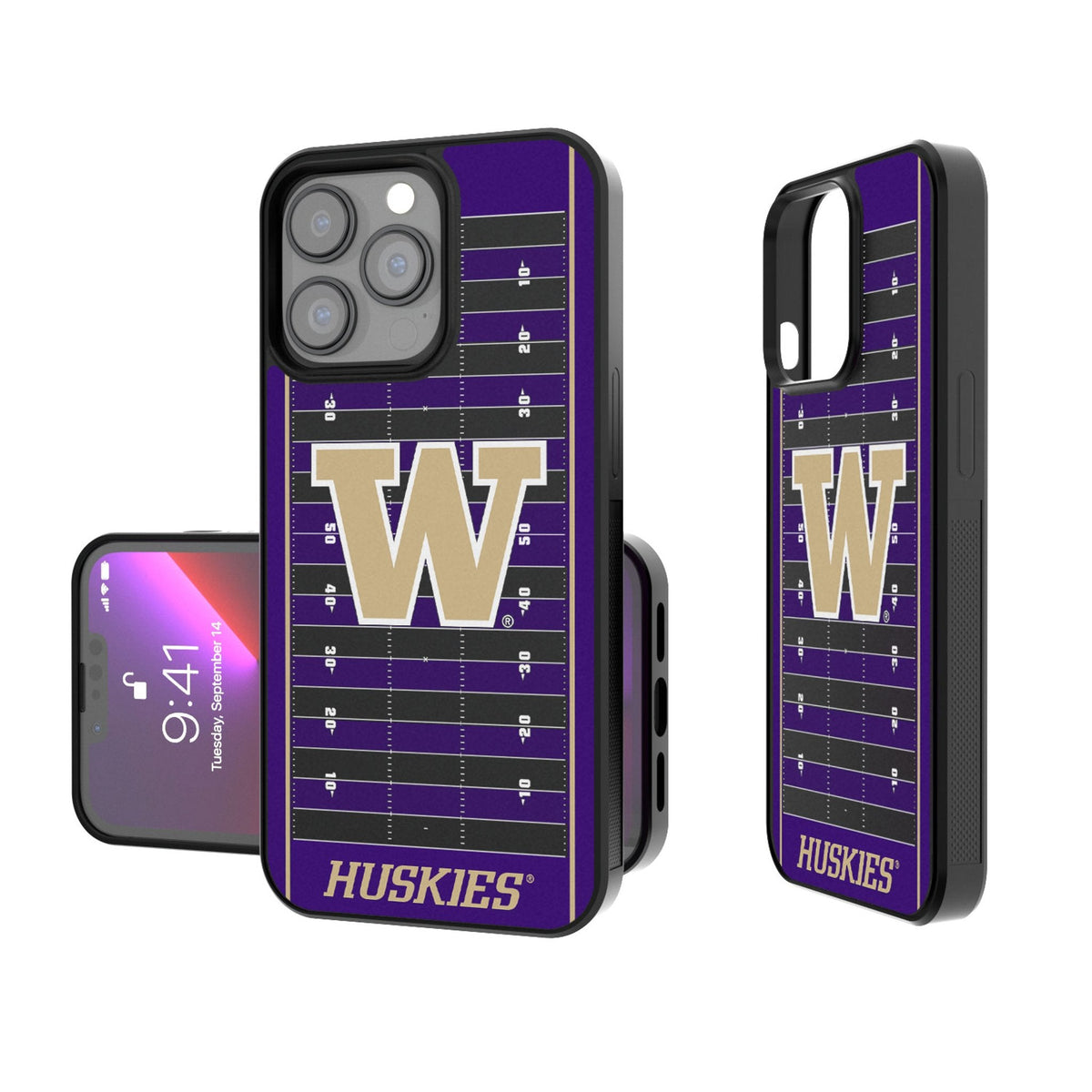 University of Washington Huskies Field Bump Phone Case