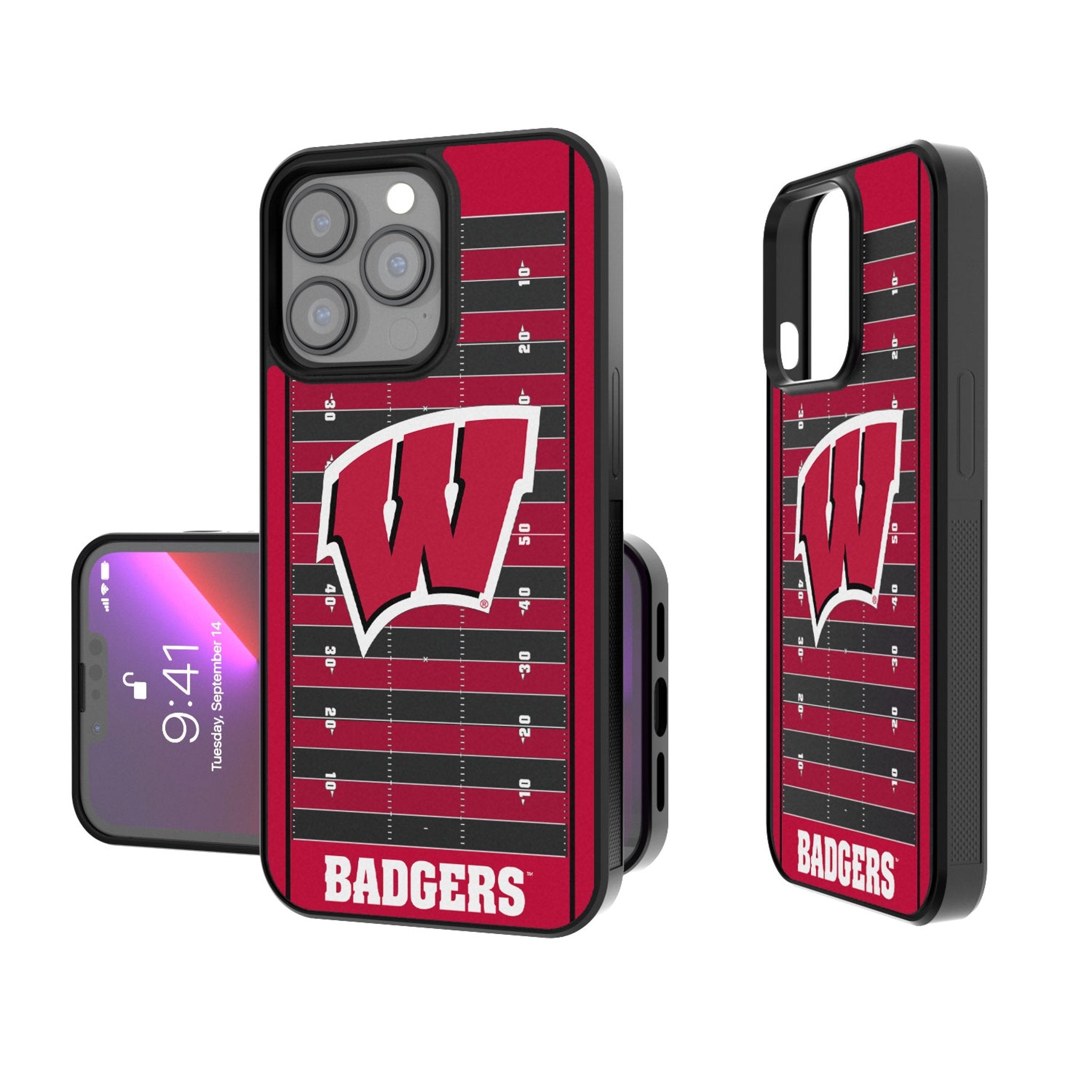 University of Wisconsin Badgers Field Bump Phone Case 1