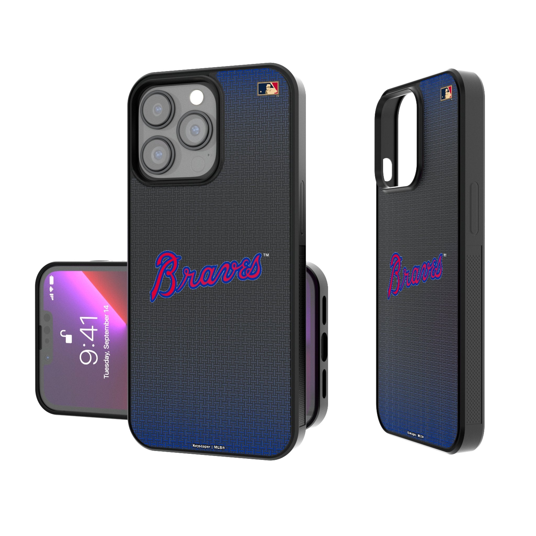 Atlanta Braves Home 2012 - Cooperstown Collection Linen Bump Phone Case