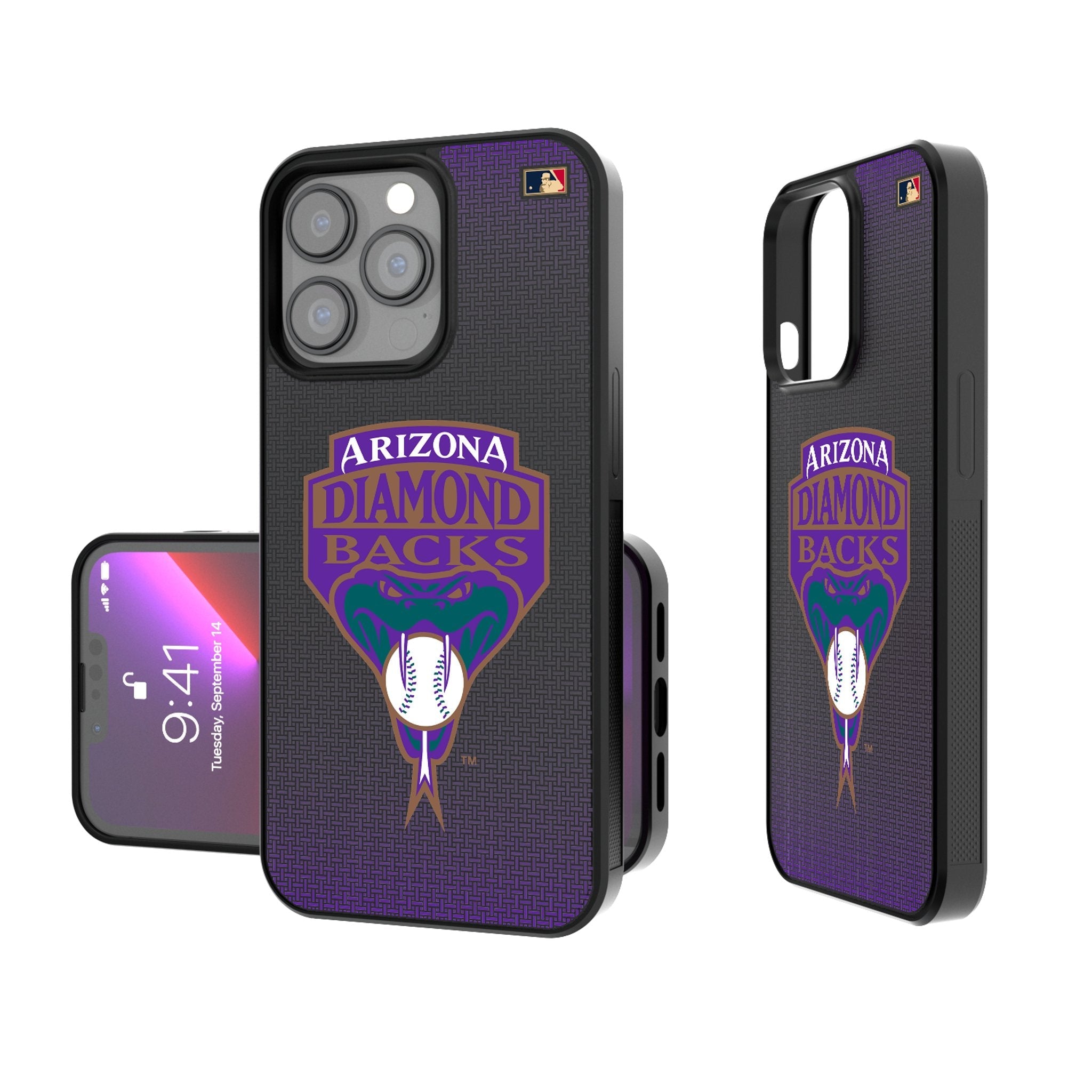 Arizona Diamondbacks 1999-2006 - Cooperstown Collection Linen Bump Phone Case 1