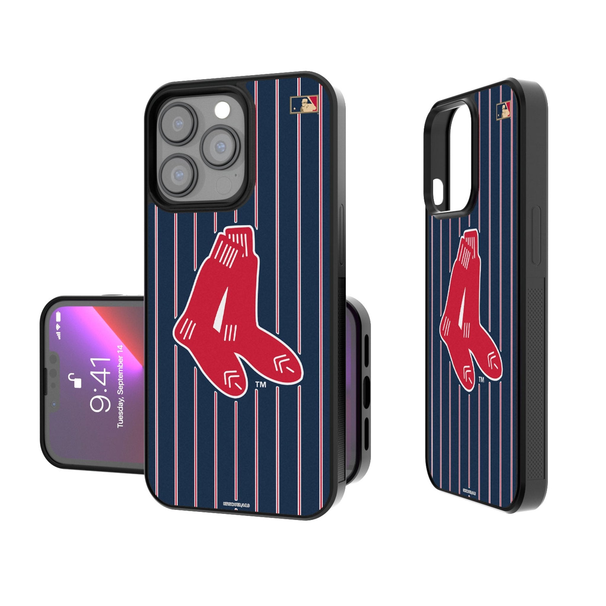 Boston Red Sox 1924-1960 - Cooperstown Collection Pinstripe Bump Phone Case
