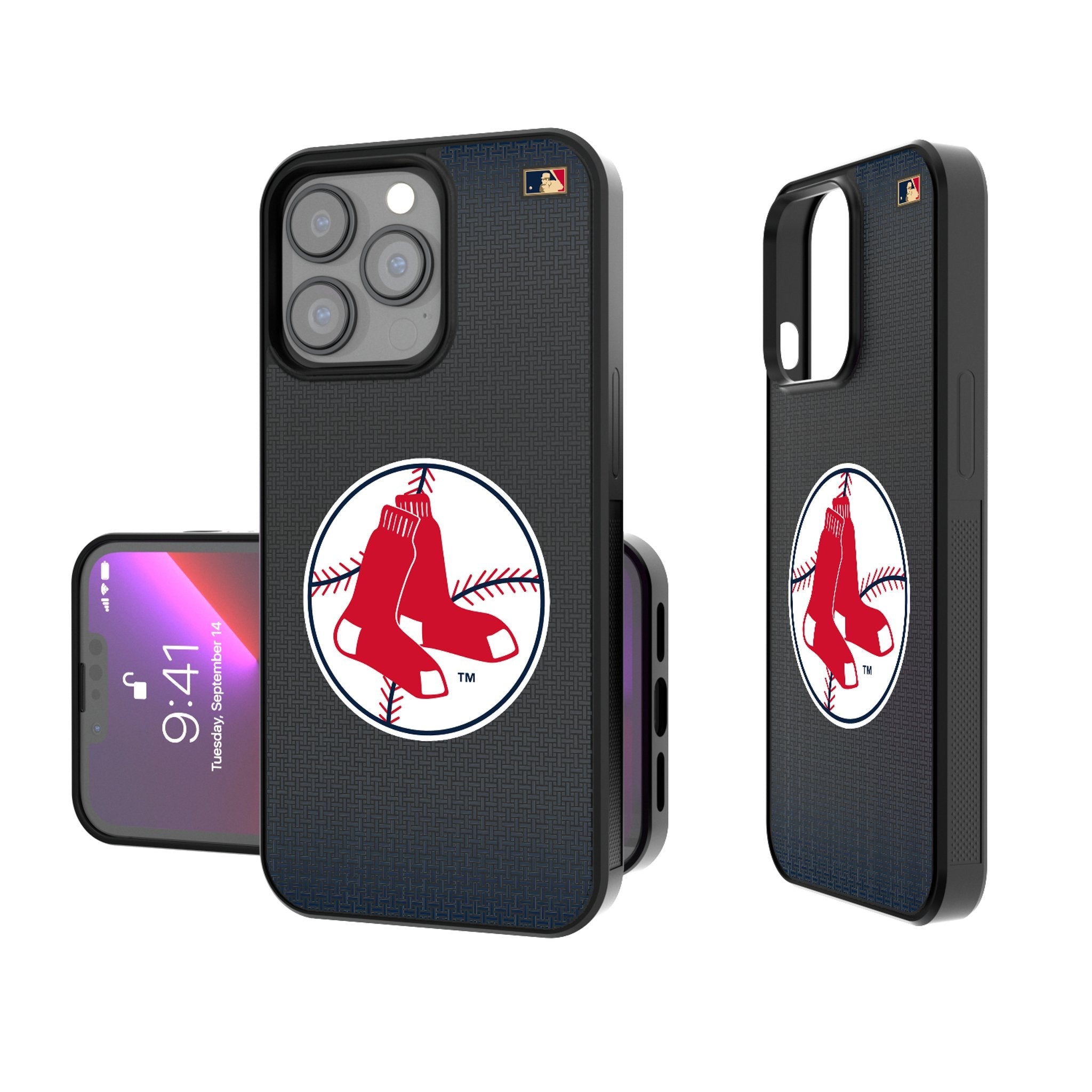 Boston Red Sox 1970-1975 - Cooperstown Collection Linen Bump Phone Case 1