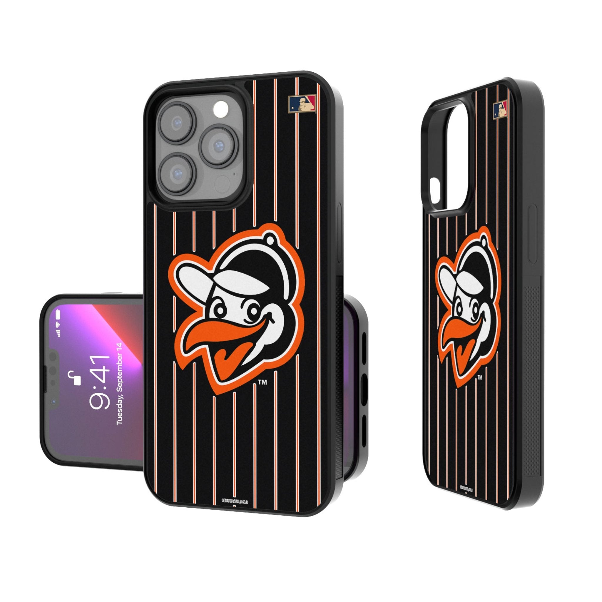 Baltimore Orioles 1955 - Cooperstown Collection Pinstripe Bump Phone Case 1