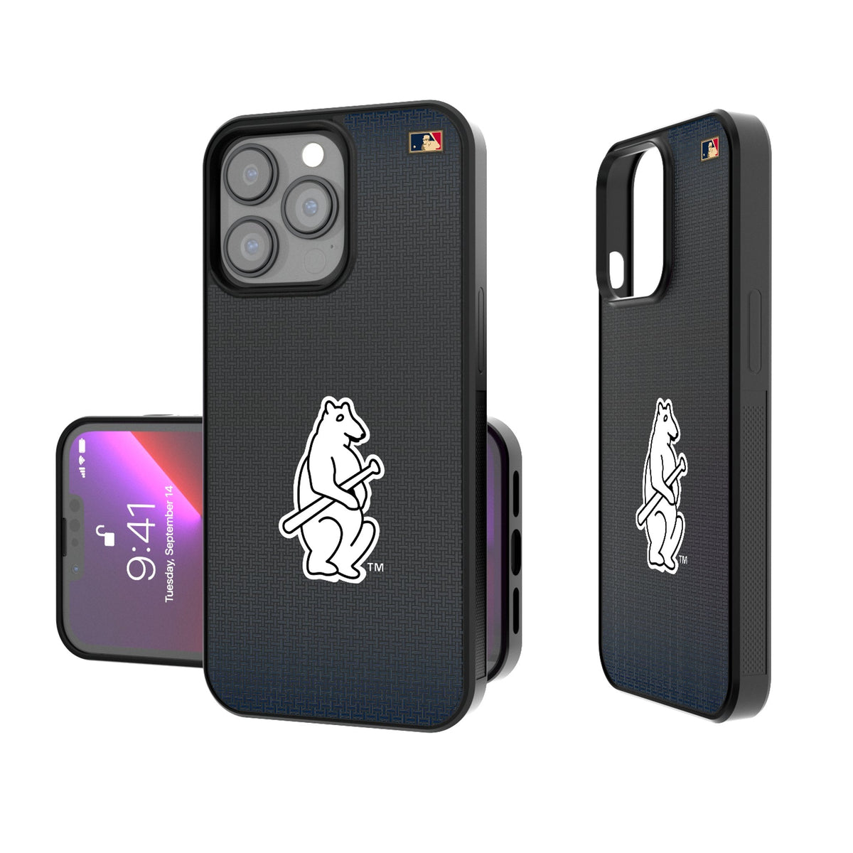Chicago Cubs 1914 - Cooperstown Collection Linen Bump Phone Case 1