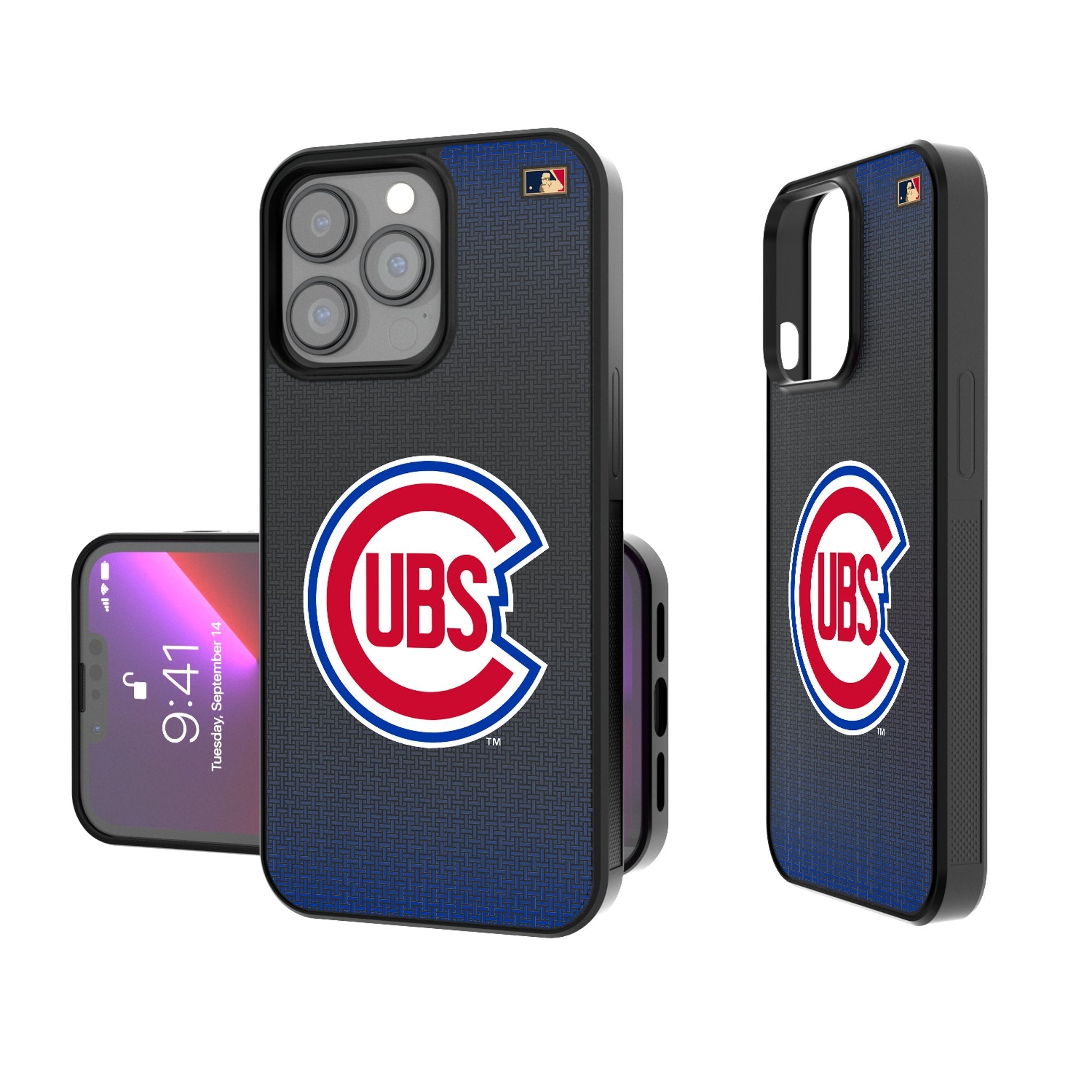Chicago Cubs 1948-1956 - Cooperstown Collection Linen Bump Phone Case 1