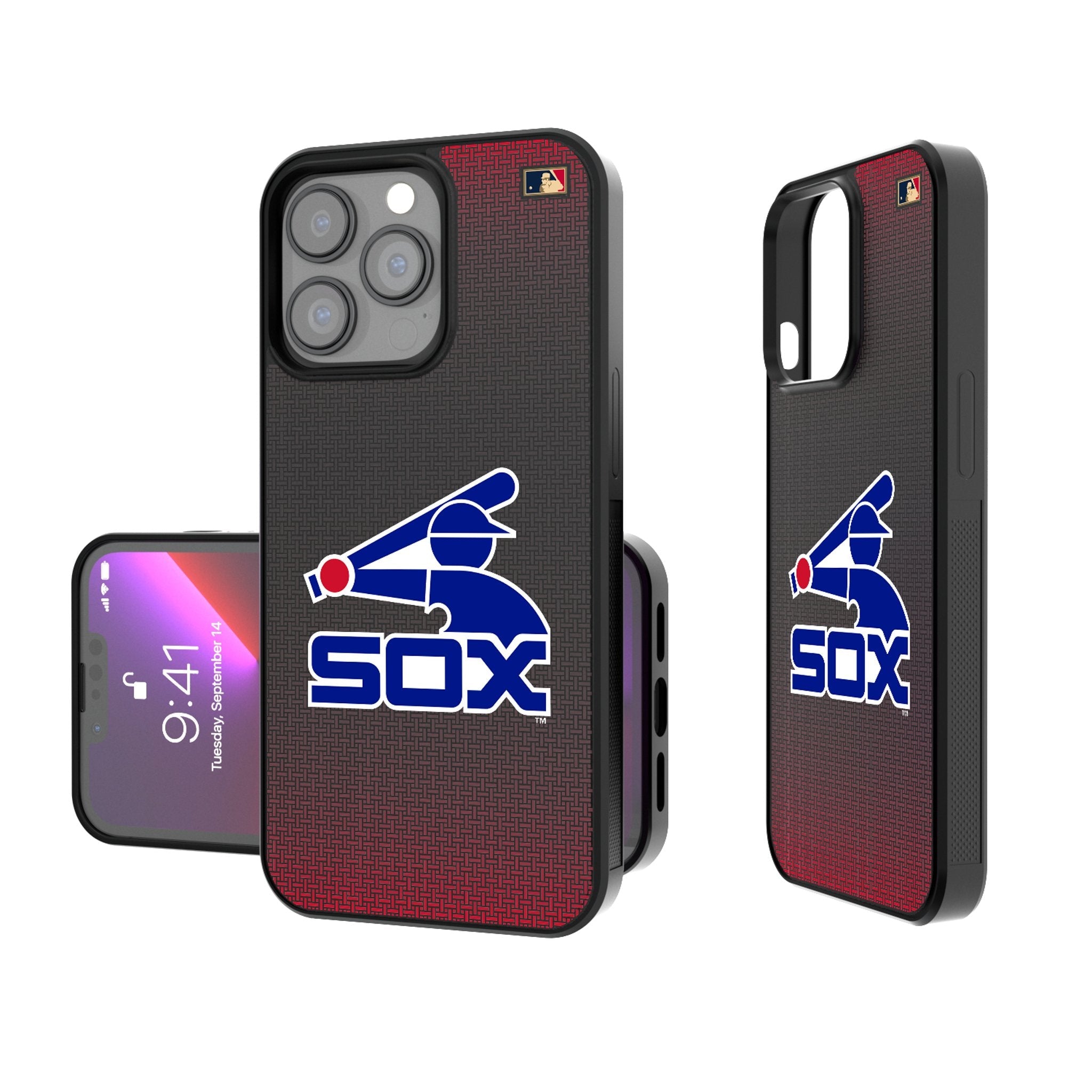Chicago White Sox 1976-1981 - Cooperstown Collection Linen Bump Phone Case 1