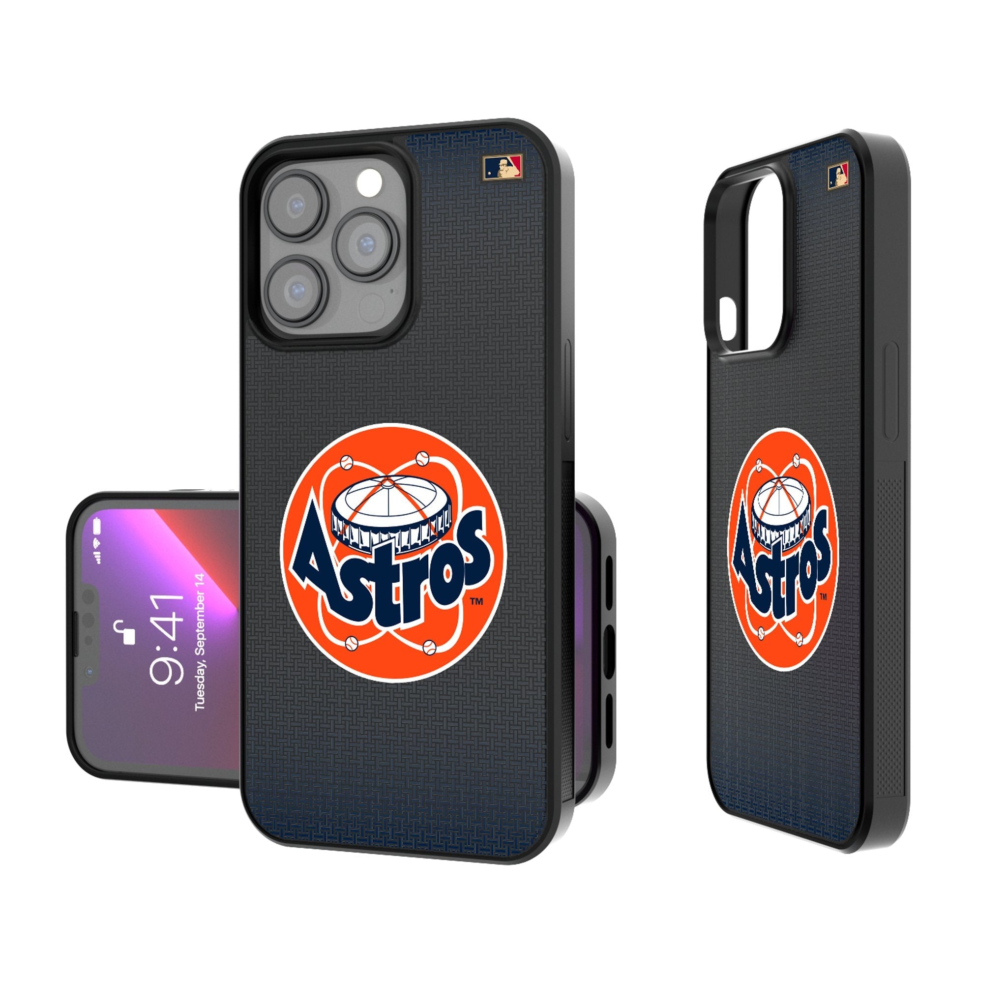 Houston Astros 1977-1993 - Cooperstown Collection Linen Bump Phone Case 1