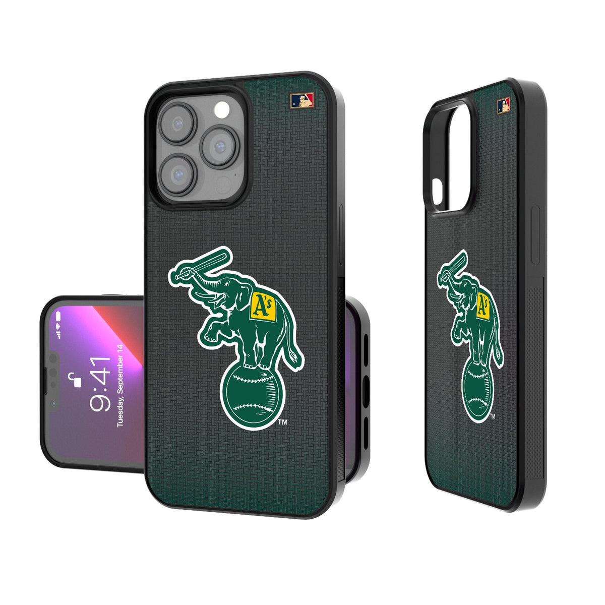 Oakland As  Home 1988 - Cooperstown Collection Linen Bump Phone Case 1
