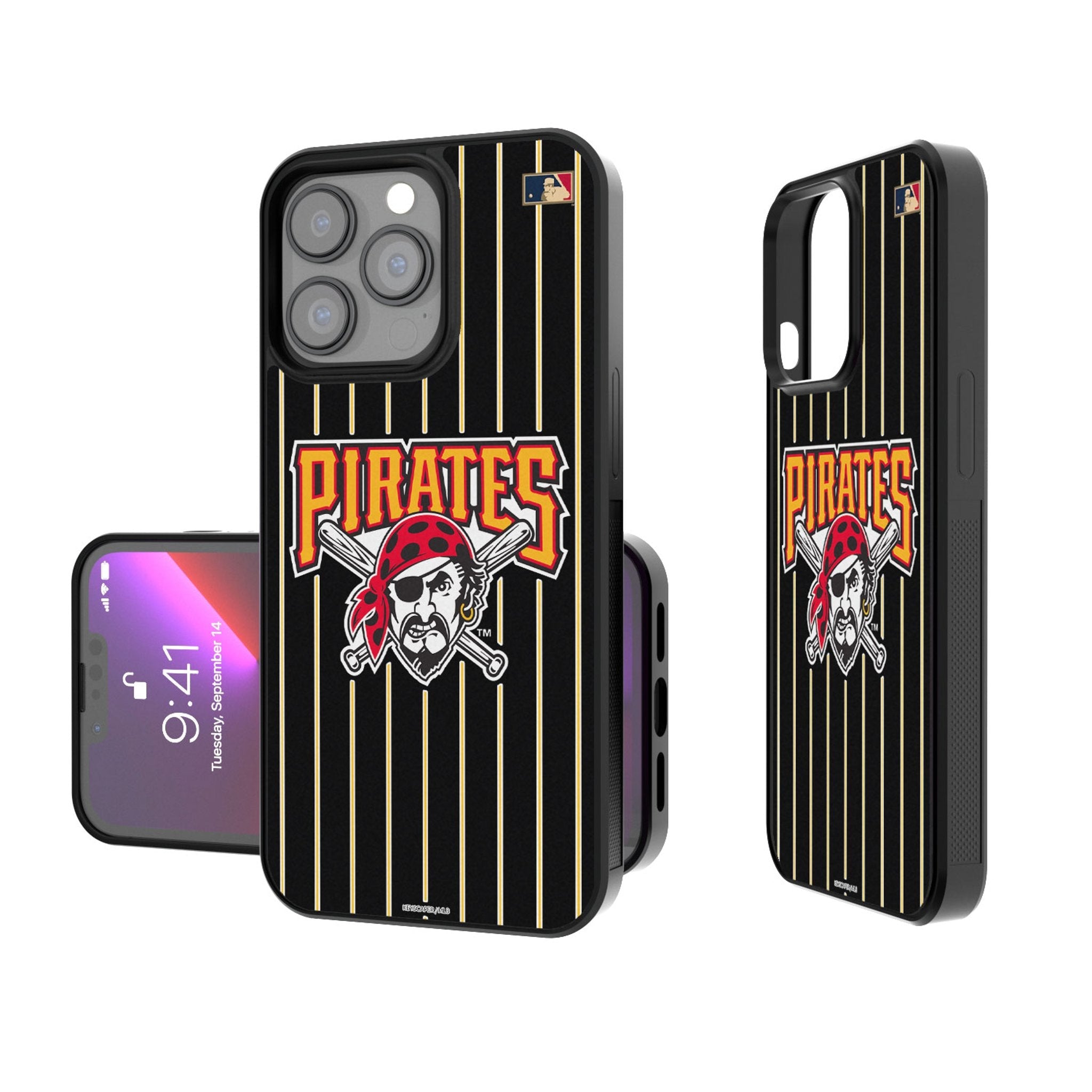 Pittsburgh Pirates 1997-2013 - Cooperstown Collection Pinstripe Bump Phone Case 1
