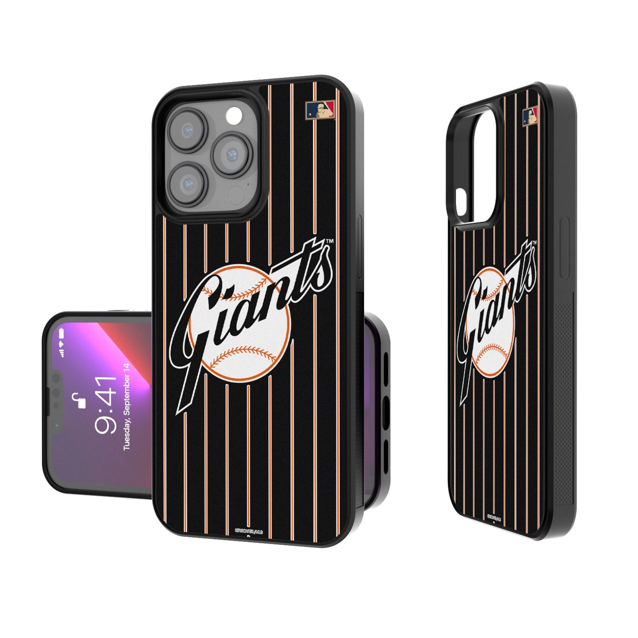 San Francisco Giants 1958-1967 - Cooperstown Collection Pinstripe Bump Phone Case