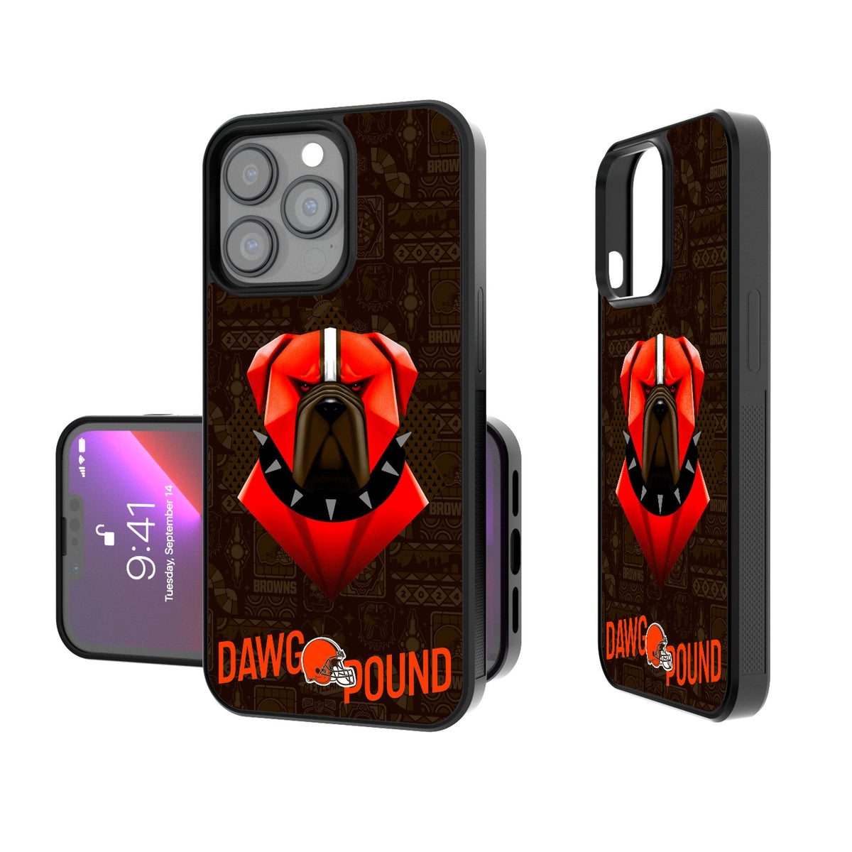 Cleveland Browns 2024 Illustrated Limited Edition Bump Phone Case 1