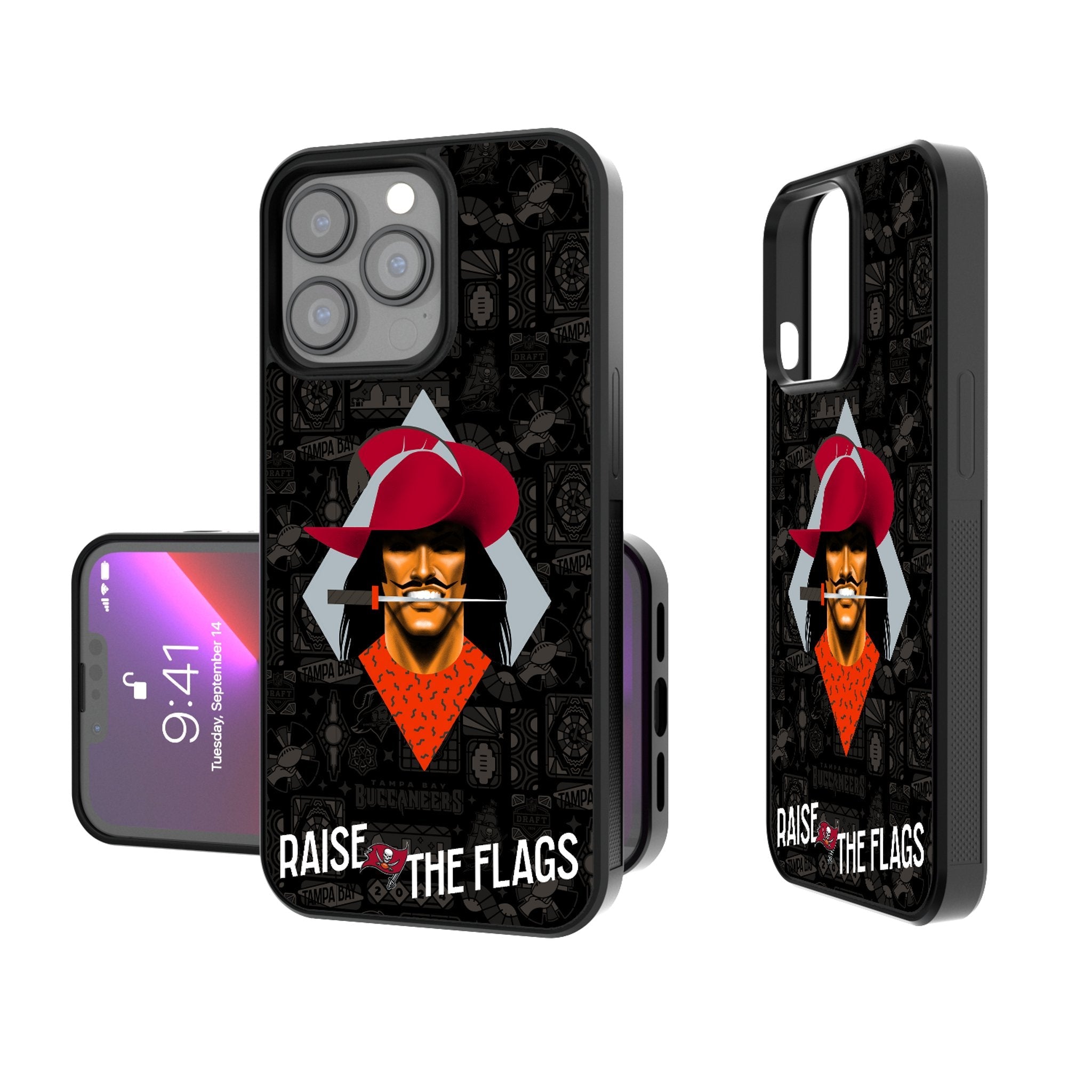Tampa Bay Buccaneers 2024 Illustrated Limited Edition Bump Phone Case
