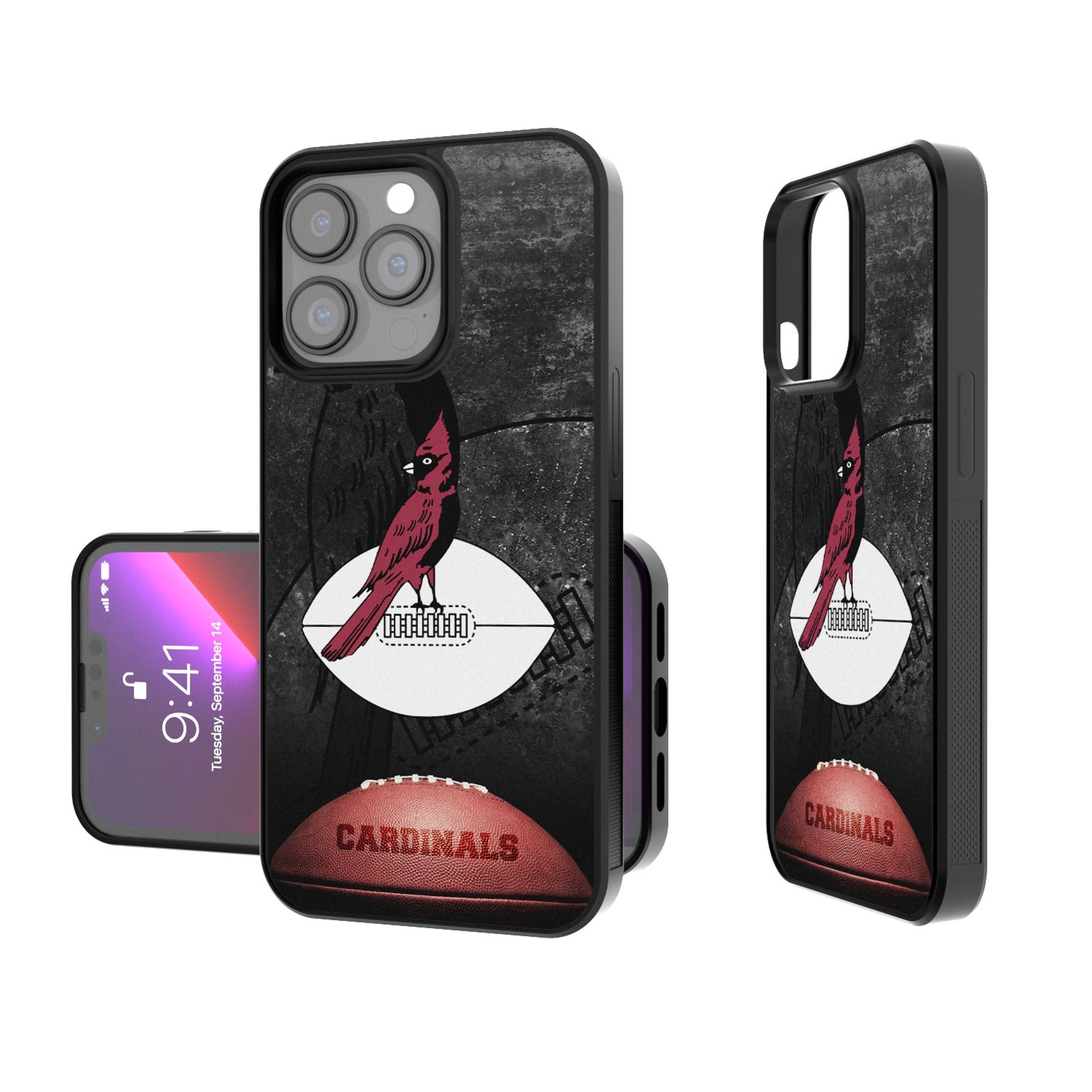 Chicago Cardinals 1947-1959 Historic Collection Legendary Bump Phone Case 1
