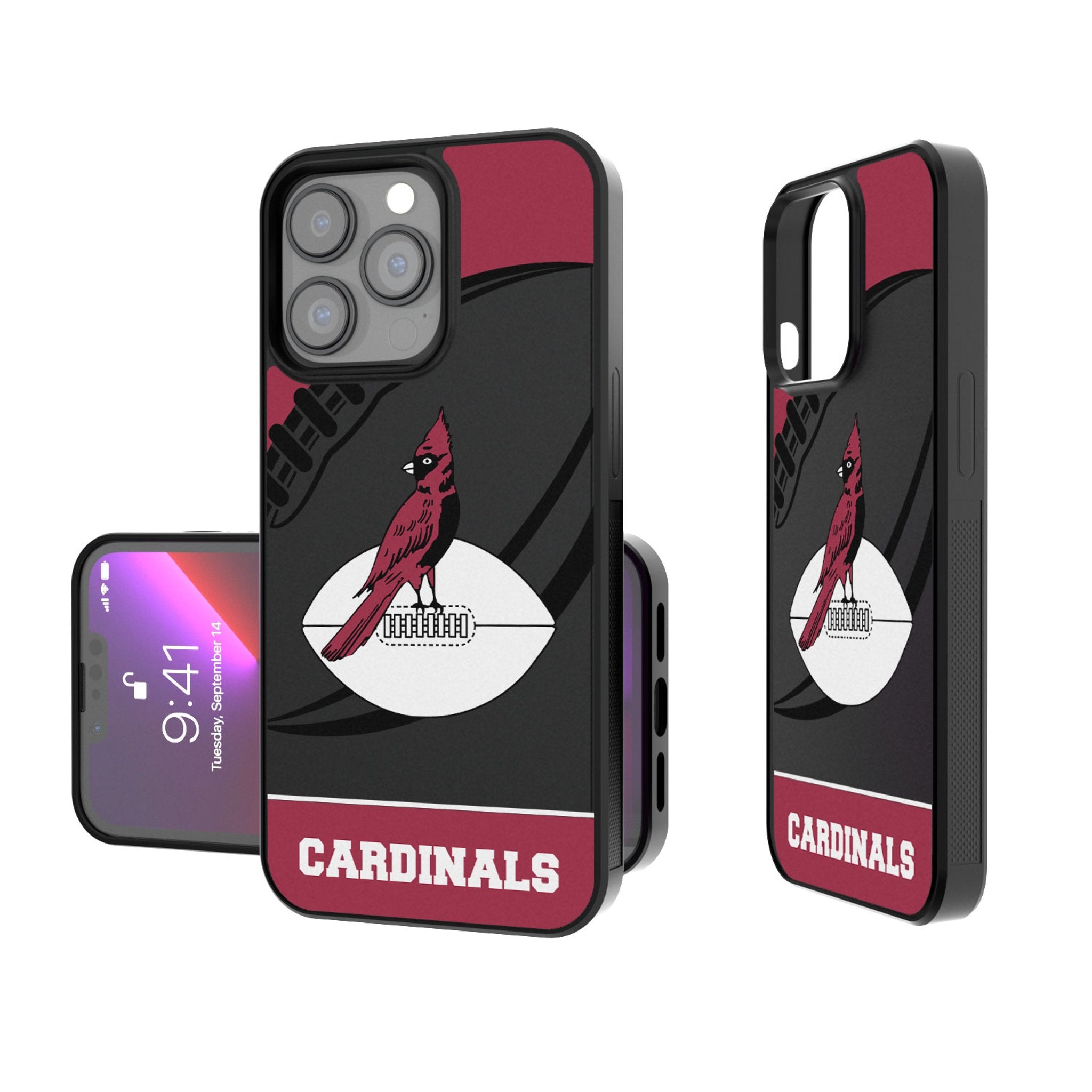 Chicago Cardinals 1947-1959 Historic Collection Passtime Bump Phone Case 1