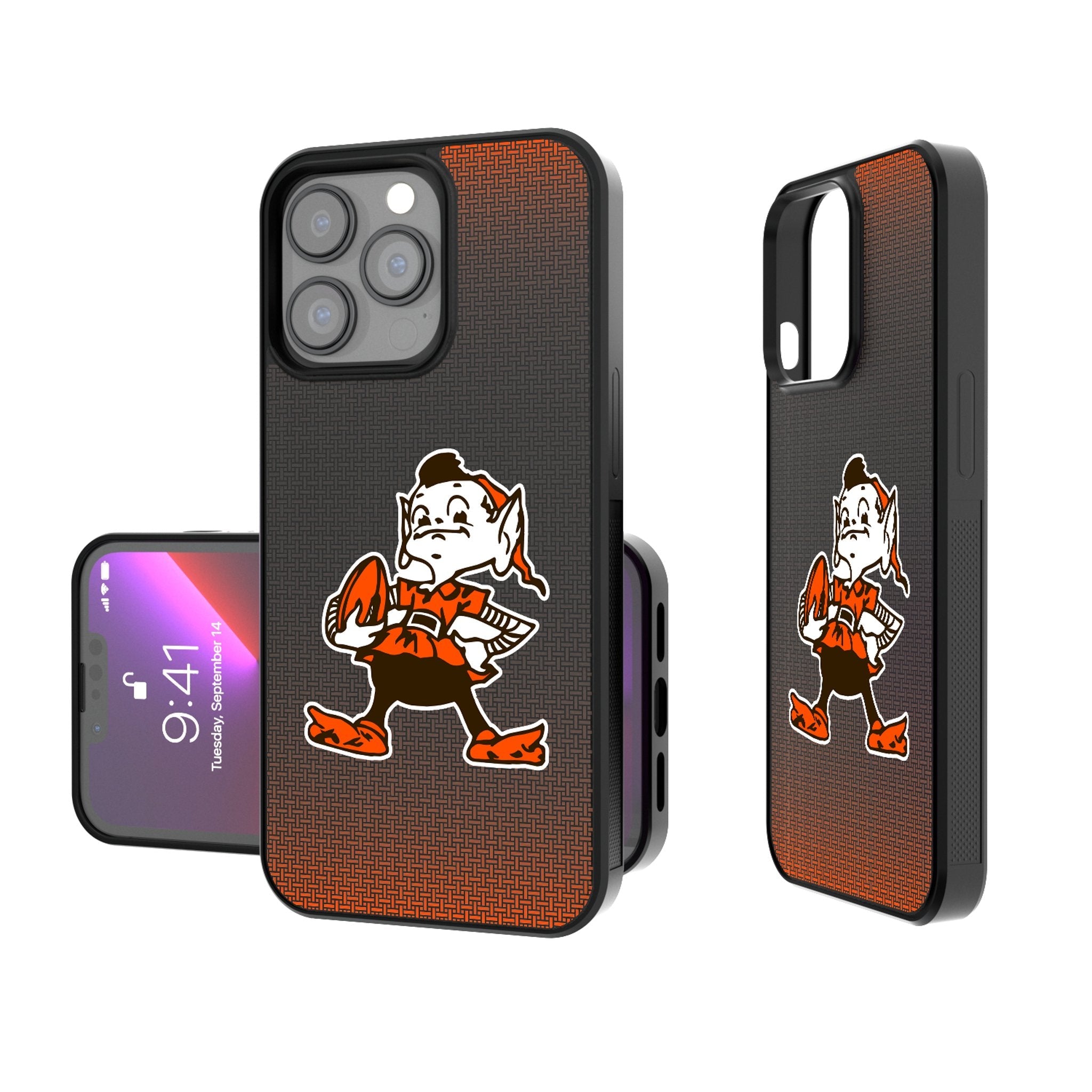 Cleveland Browns Historic Collection Linen Bump Phone Case 1
