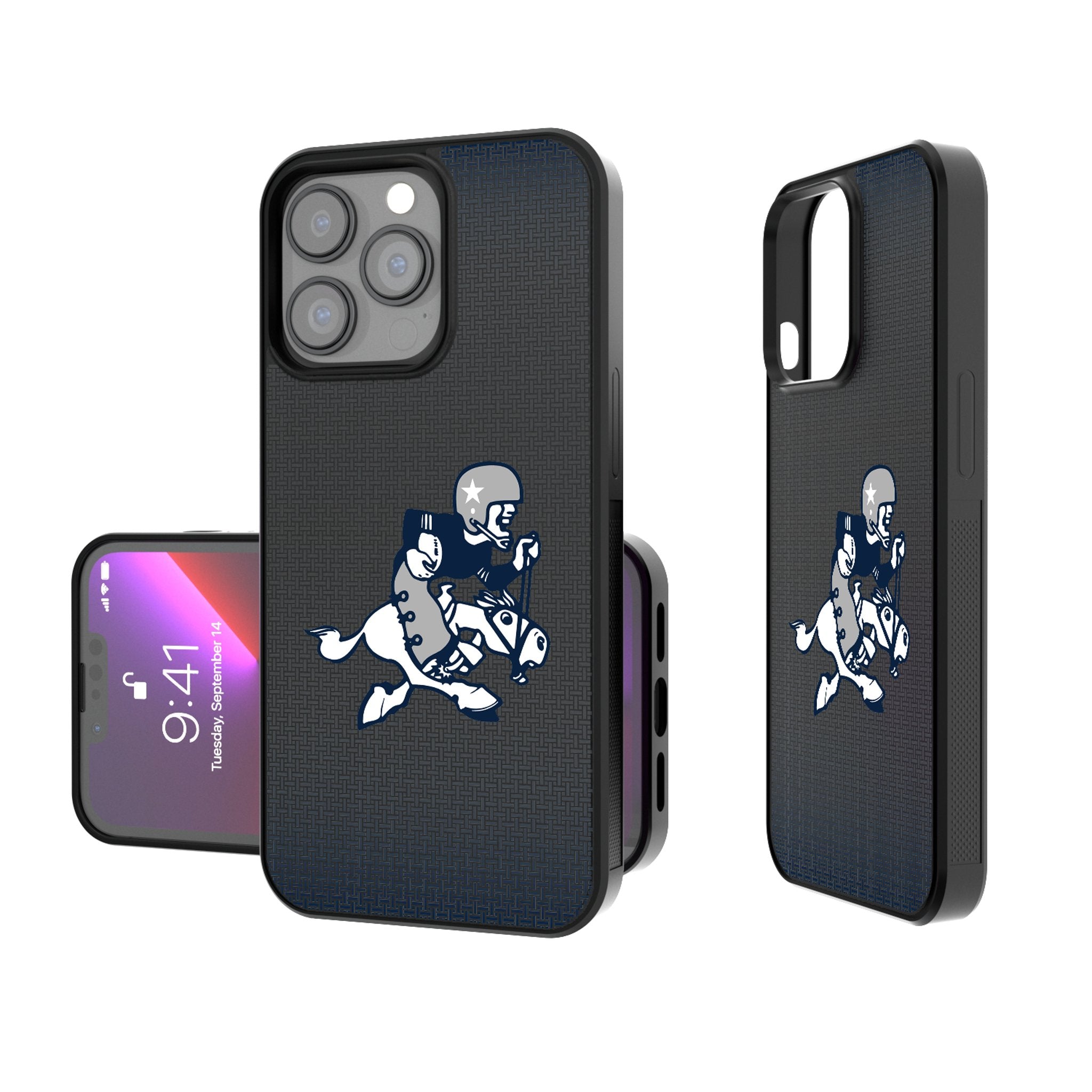 Dallas Cowboys 1966-1969 Historic Collection Linen Bump Phone Case