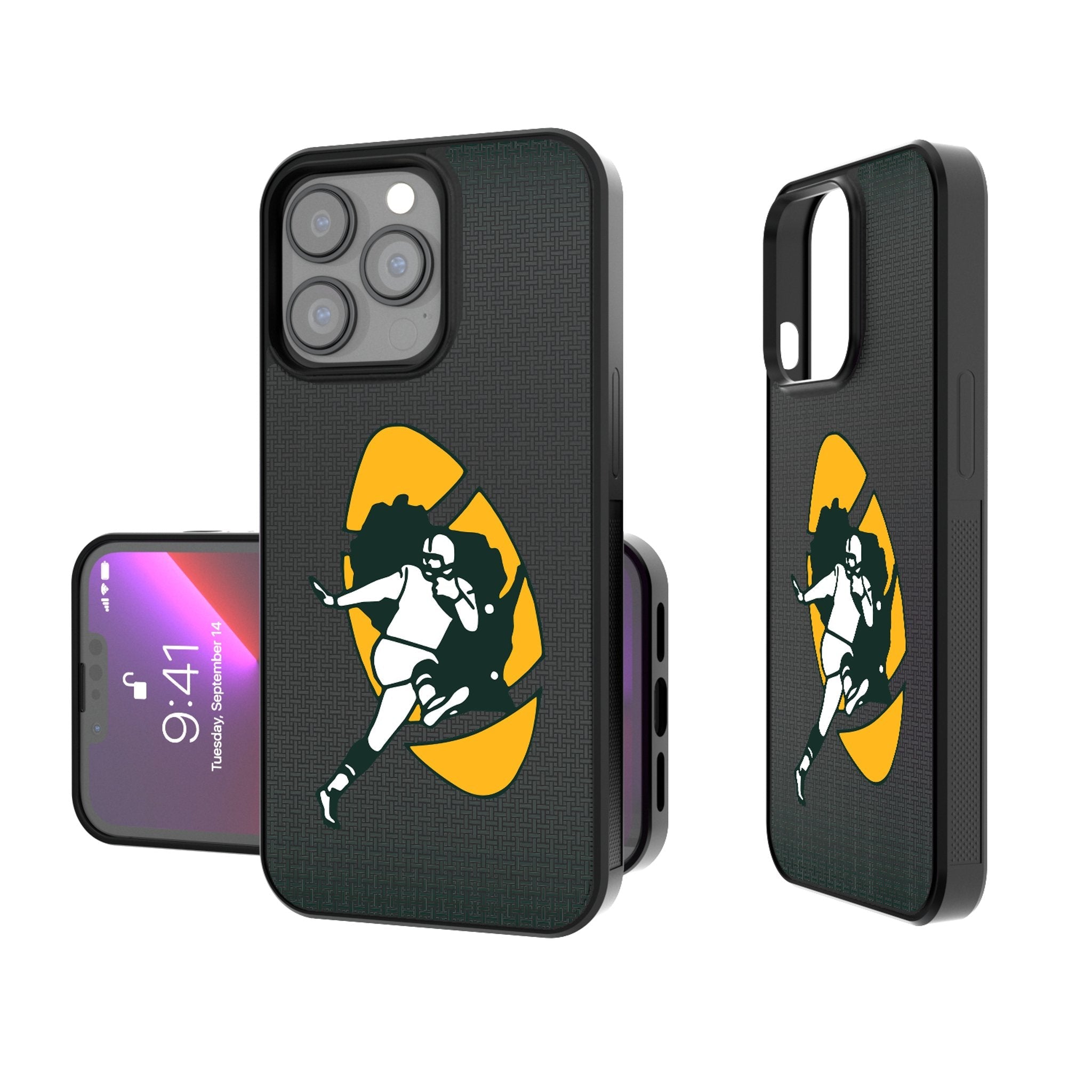 Green Bay Packers Historic Collection Linen Bump Phone Case 1