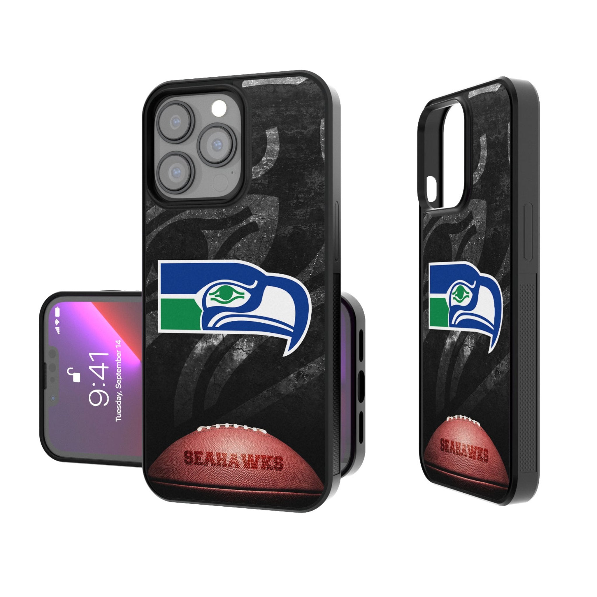 Seattle Seahawks Historic Collection Legendary Bump Phone Case 1